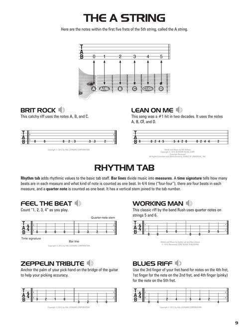Image 7 of Hal Leonard Guitar Tab Method: Books 1, 2 & 3 All-in-One Edition - SKU# 49-293226 : Product Type Media : Elderly Instruments