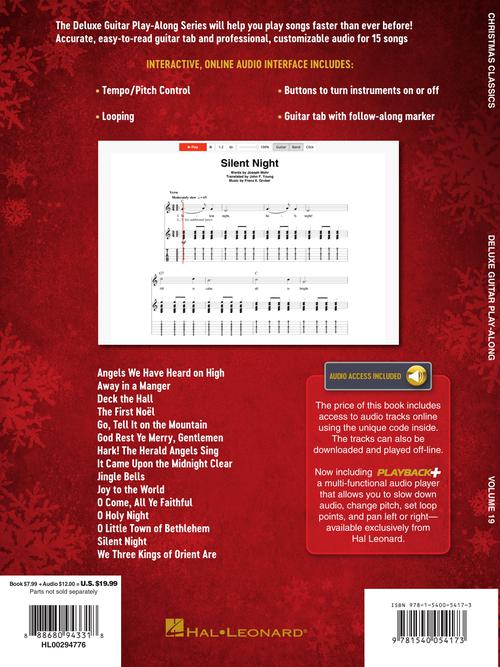 Image 6 of Christmas Classics - Deluxe Guitar Play-Along Vol. 19 - SKU# 49-294776 : Product Type Media : Elderly Instruments