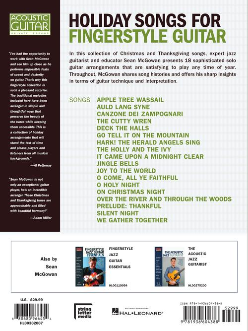 Image 7 of Holiday Songs for Fingerstyle Guitar - SKU# 49-302007 : Product Type Media : Elderly Instruments