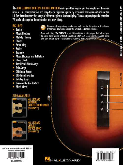 Image 8 of Hal Leonard Baritone Ukulele Method - Book 1 - SKU# 49-696564 : Product Type Media : Elderly Instruments
