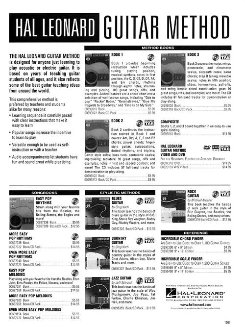 Image 5 of Hal Leonard Guitar Method - Book 1, Second Edition - SKU# 49-699027 : Product Type Media : Elderly Instruments