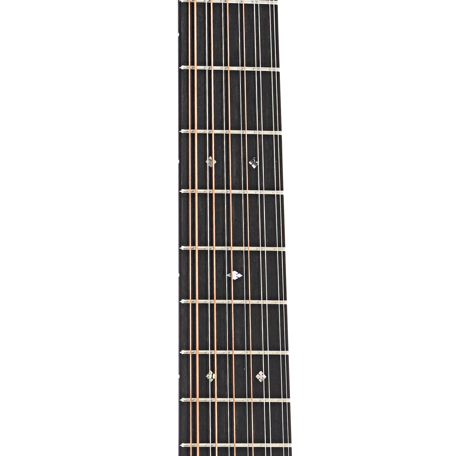 Fretboard of Collings 02H 12-String Guitar