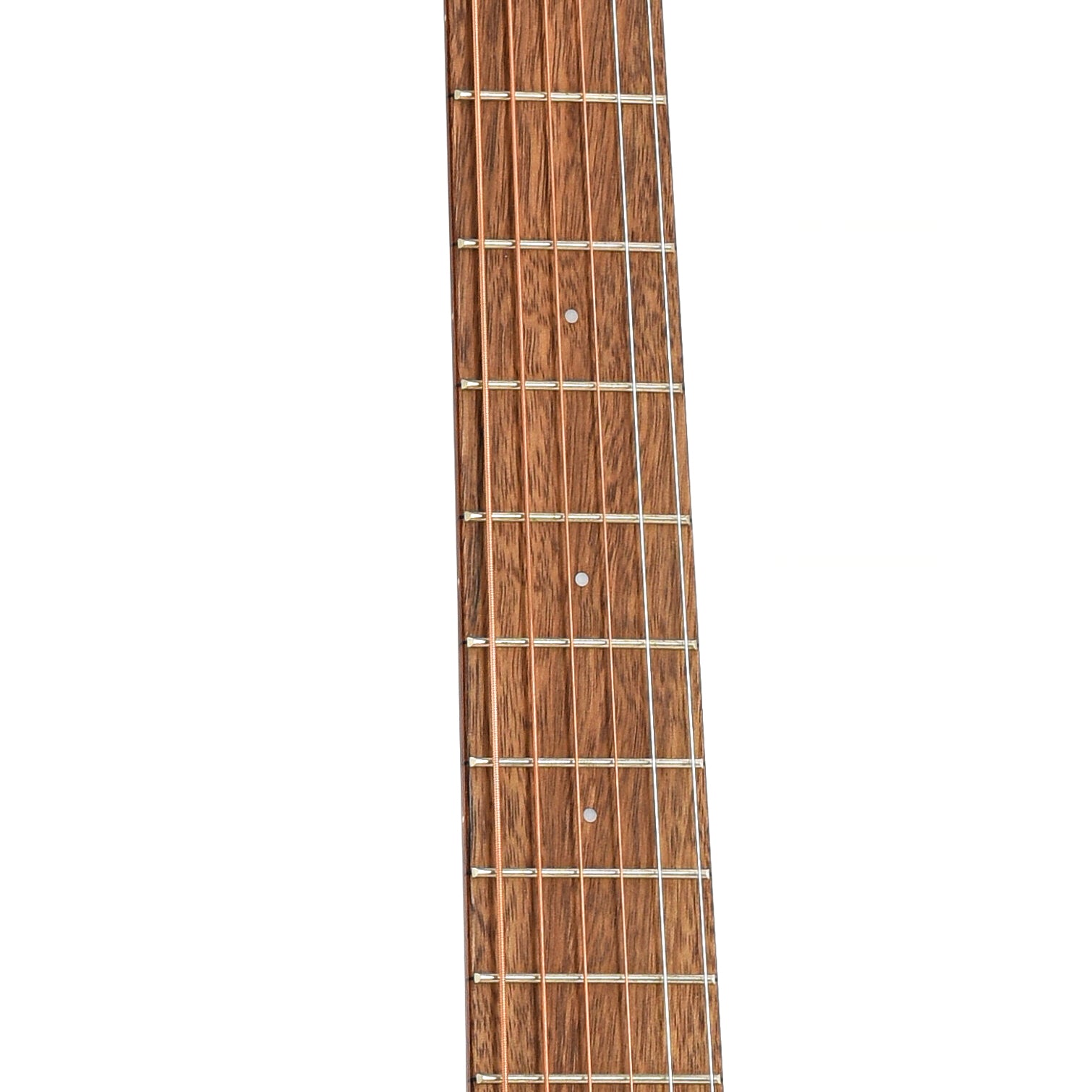 Fretboard of Breedlove Eco Collection Discovery S Concert Edgeburst CE European-African