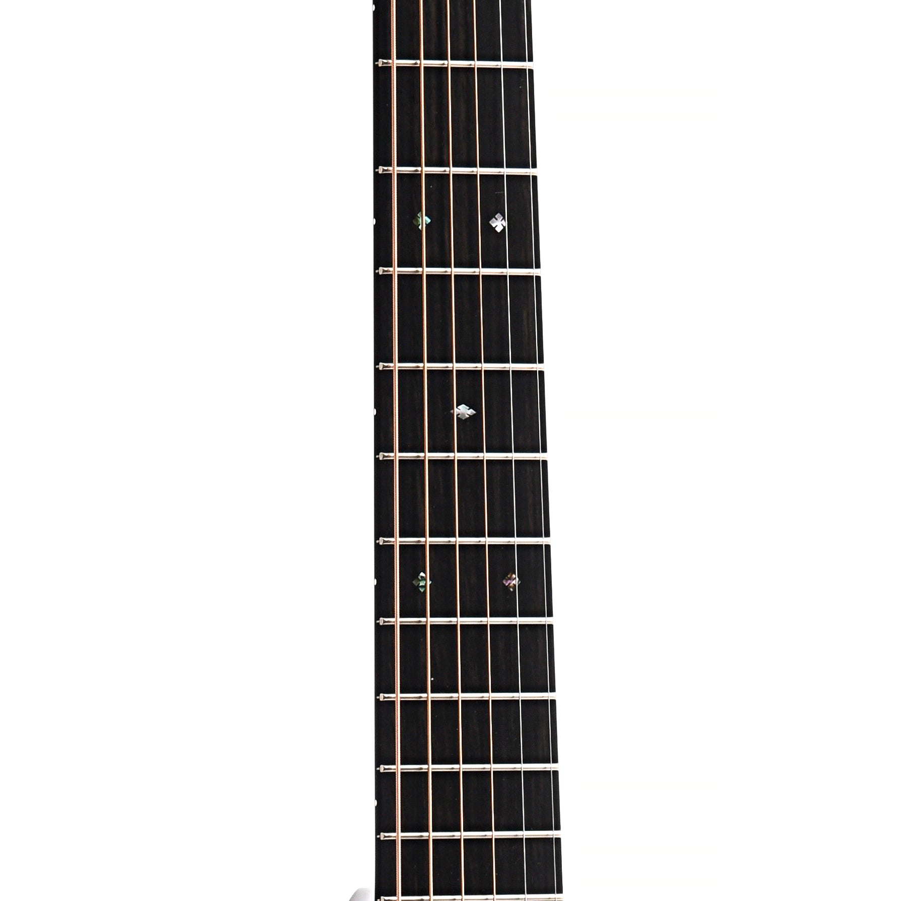 Fretboard of Collings Baby 2H 