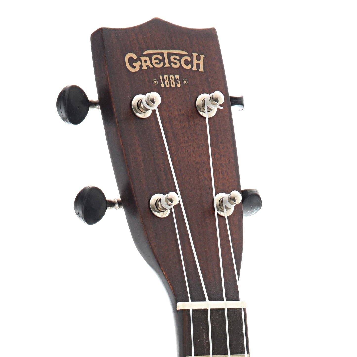 Front headstock of Gretsch G9110 Concert Standard Ukulele 