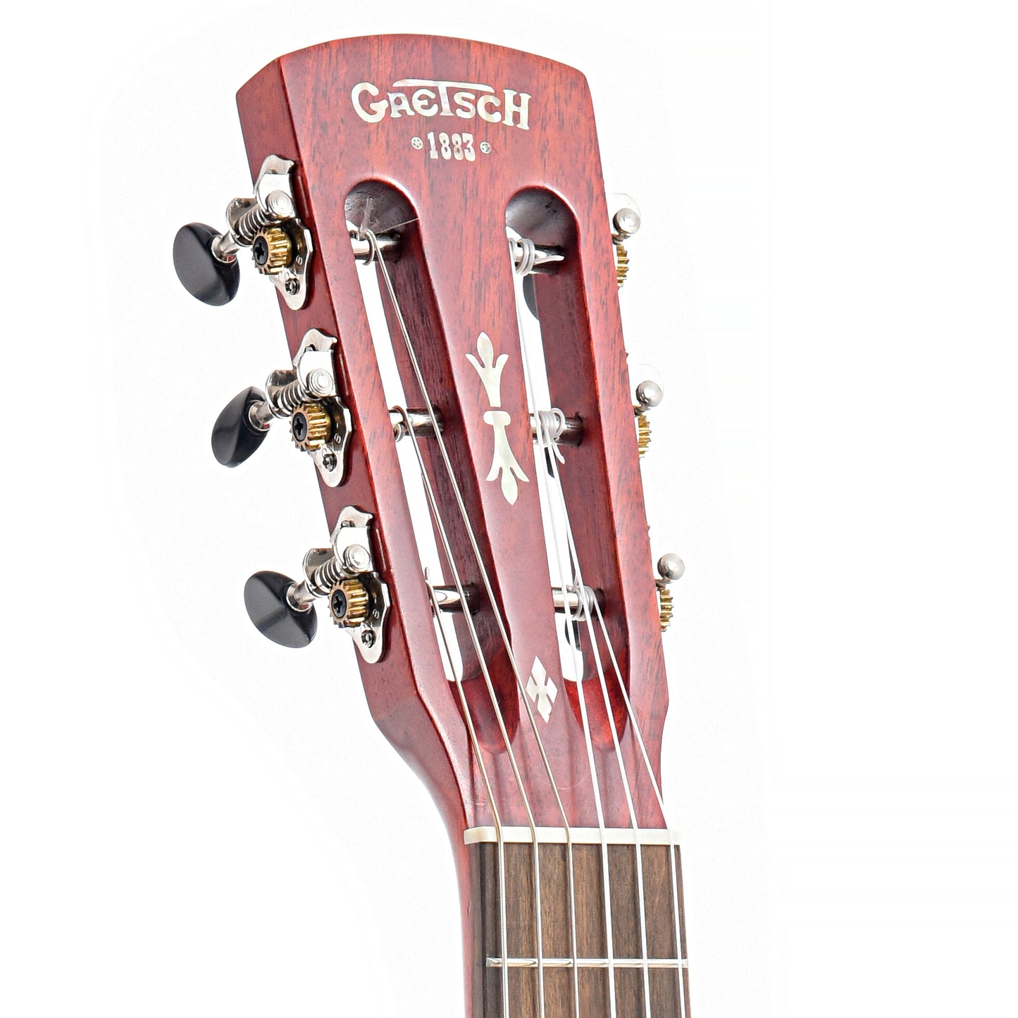 Front Headstock of Gretsch G9126 Guitar Ukulele 