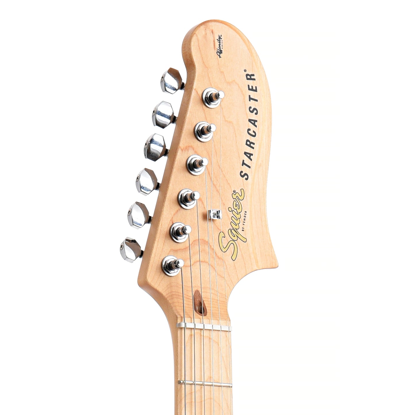 Image 8 of Squier Affinity Series Starcaster, Candy Apple Red - SKU# SAFSTAR-CAR : Product Type Hollow Body Electric Guitars : Elderly Instruments