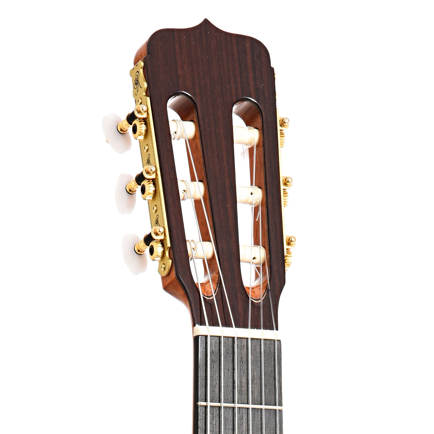 Image 8 of Jose Ramirez Cutaway 2 Studio Classical Guitar and Case, Cedar Top, with Pickup - SKU# RAMCUT2CE : Product Type Classical & Flamenco Guitars : Elderly Instruments