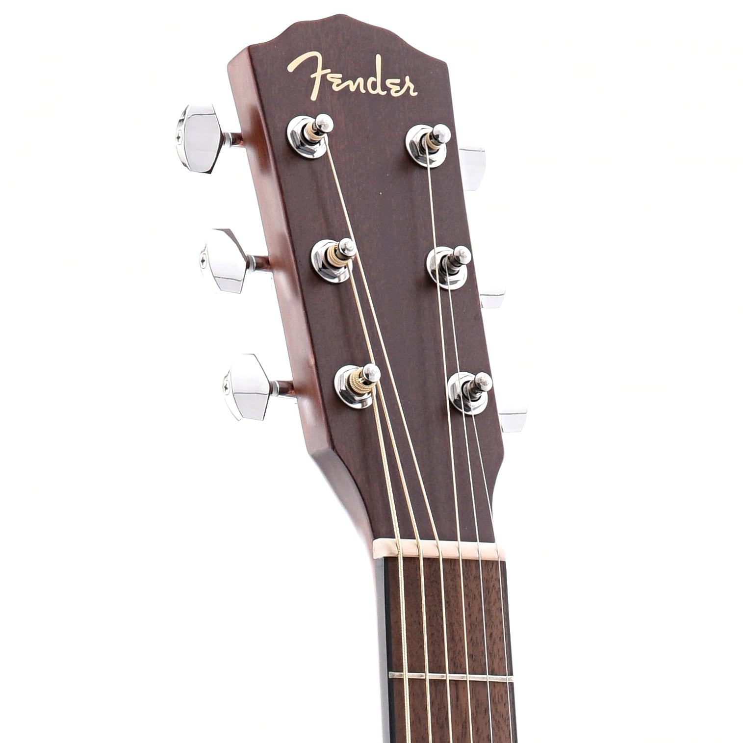 Front Headstock of Fender CC-60S Concert Acoustic Guitar Pack