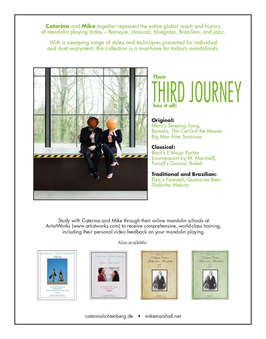 Image 2 of Caterina Lichtenberg & Mike Marshall Present - Third Journey - SKU# 644-16 : Product Type Media : Elderly Instruments