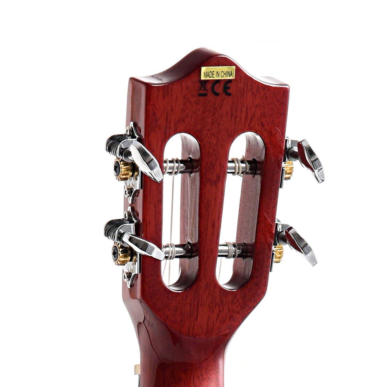 Image 7 of Lanikai Quilted Maple Red Stain A/E Concert Ukulele & Case - SKU# QM-RDCEC : Product Type Concert Ukuleles : Elderly Instruments