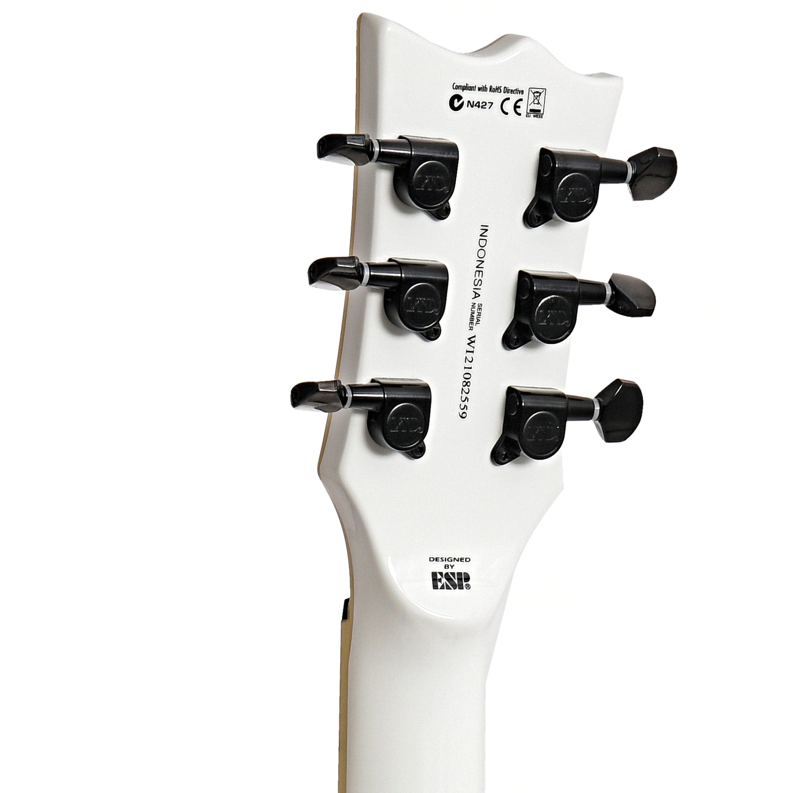Image 8 of ESP LTD Viper-256 Electric Guitar, Snow White - SKU# VIPER256-SW : Product Type Solid Body Electric Guitars : Elderly Instruments