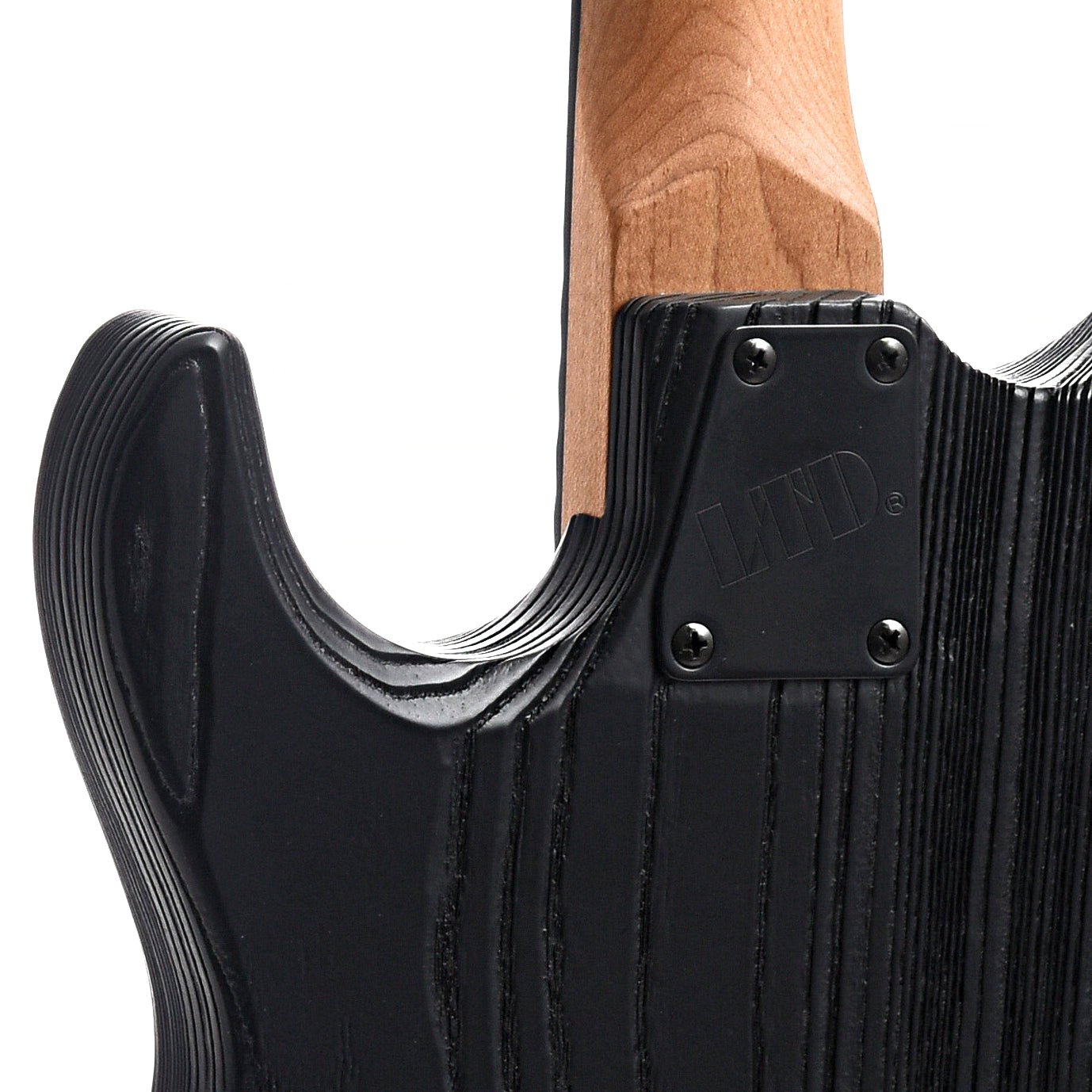 Image 9 of ESP LTD SN1-HT Electric Guitar, Black Blast Finish - SKU# SN1HT-BB : Product Type Solid Body Electric Guitars : Elderly Instruments