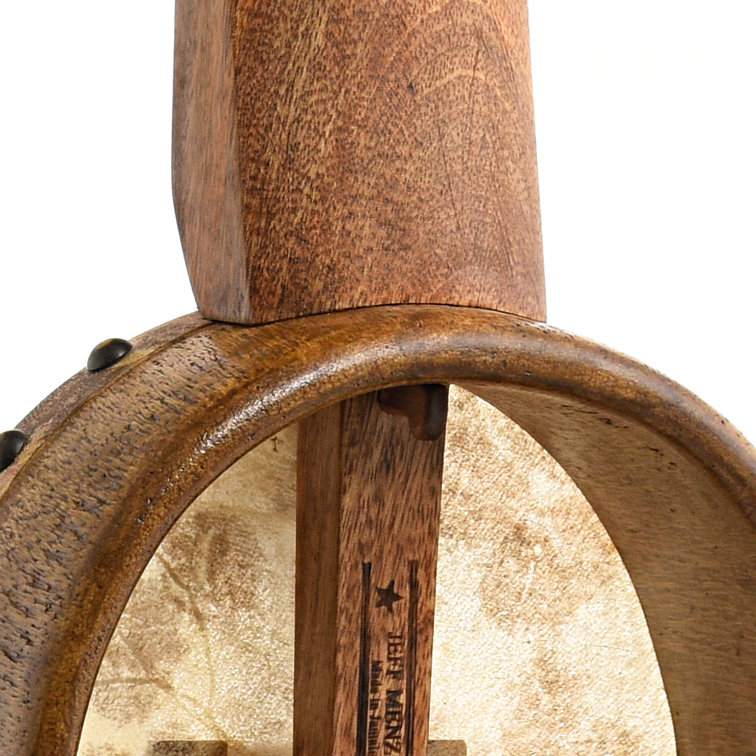 Image 9 of Menzies Fretless Tackhead Banjo, #457, 8" Rim - SKU# MTB51-457 : Product Type Open Back Banjos : Elderly Instruments