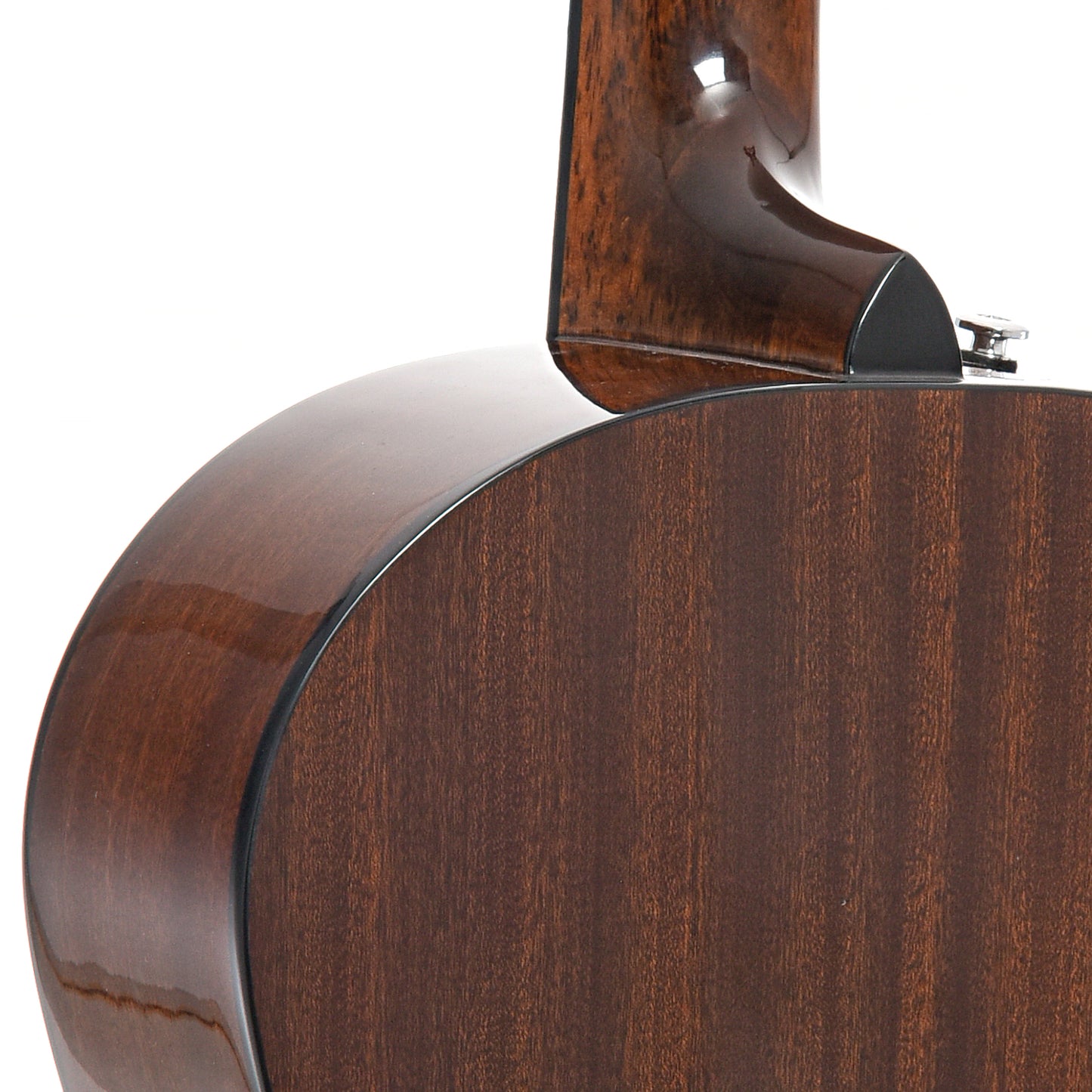 Heel of Fender CN-60S Classical, Natural Finish