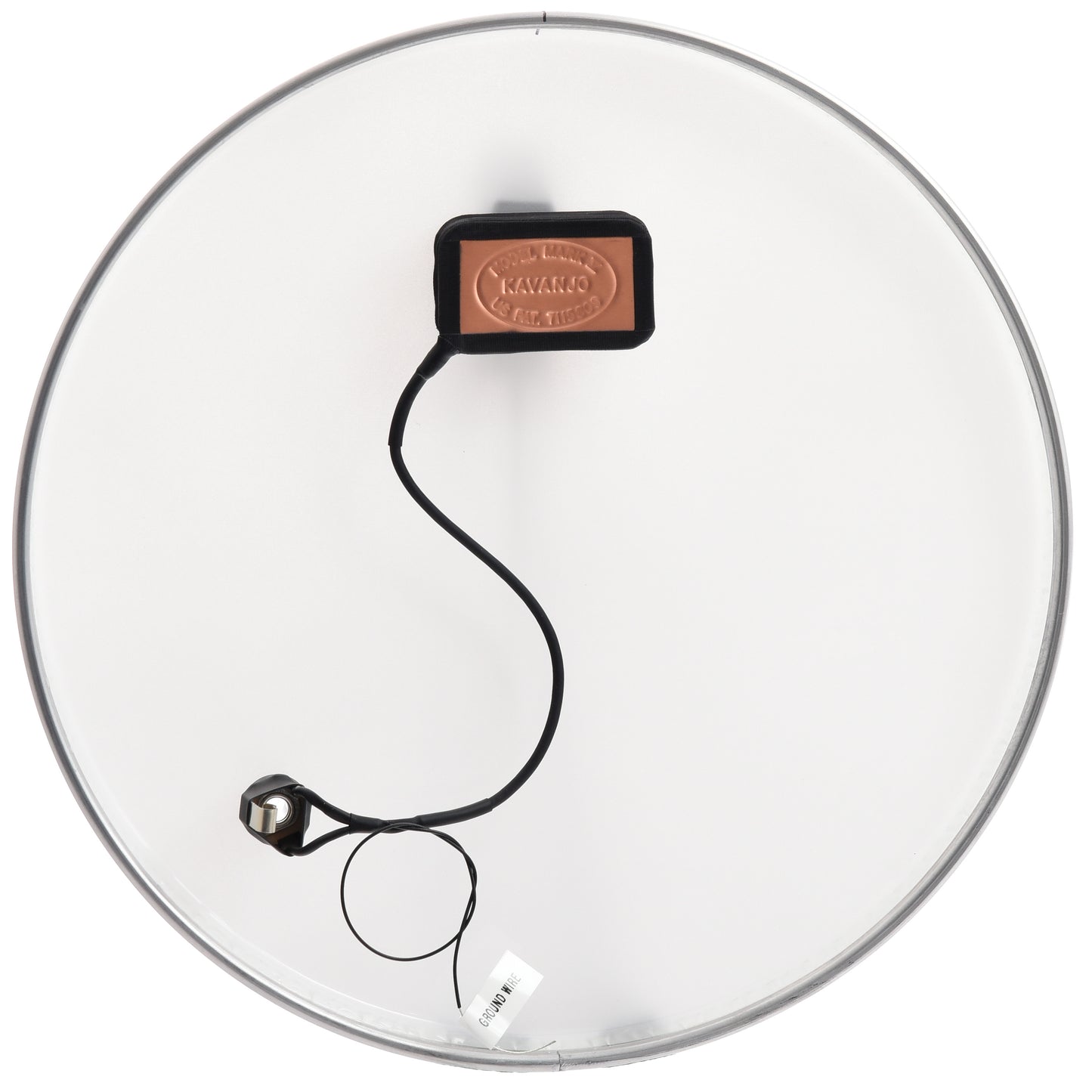 Image 2 of Kavanjo Banjo Head Pickup, 11" Frosted High Crown, Head Output - SKU# KAV11H-FRT-HDO : Product Type Pickups : Elderly Instruments