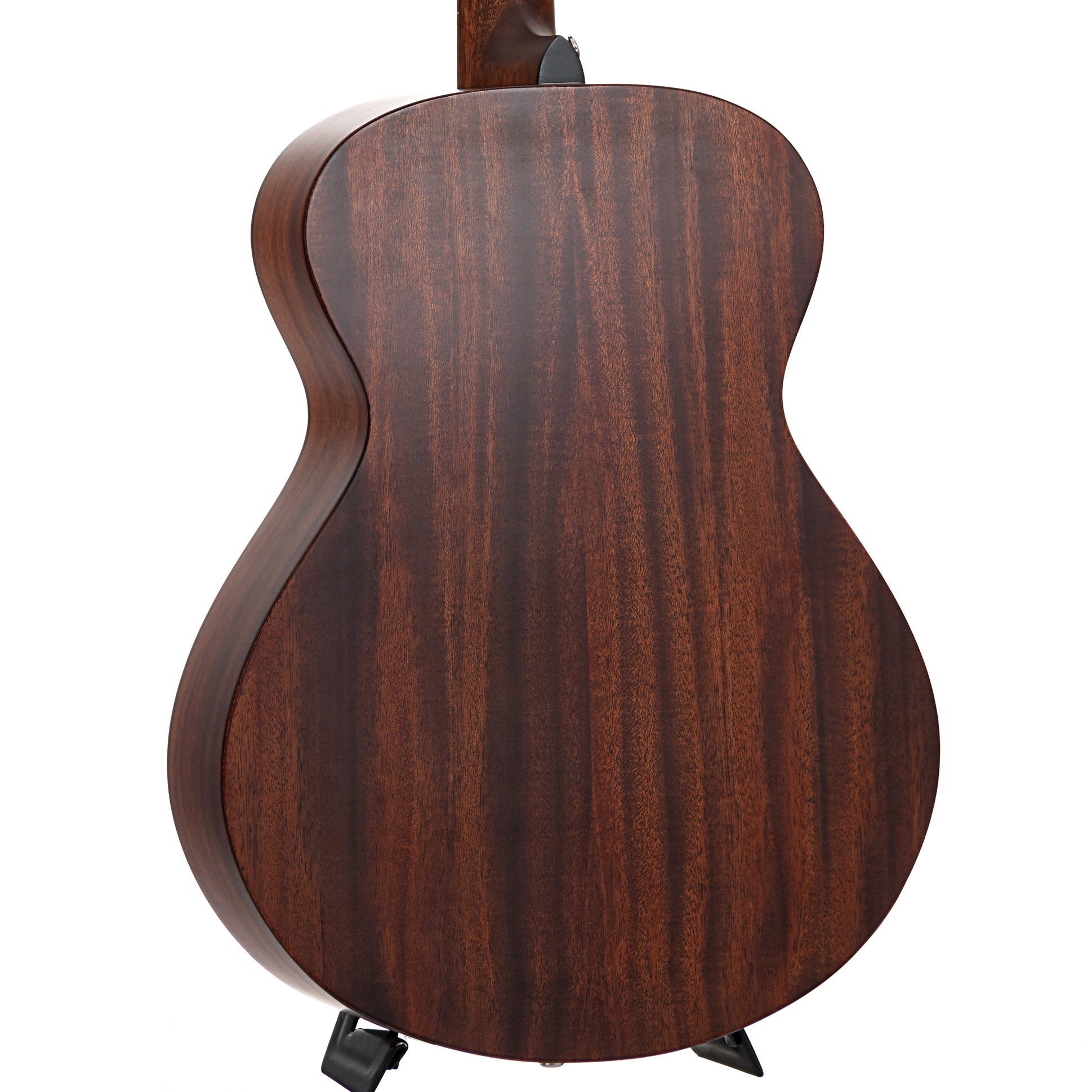 Back and side of Breedlove Eco Collection Discovery S Concert LH European-African Mahogany