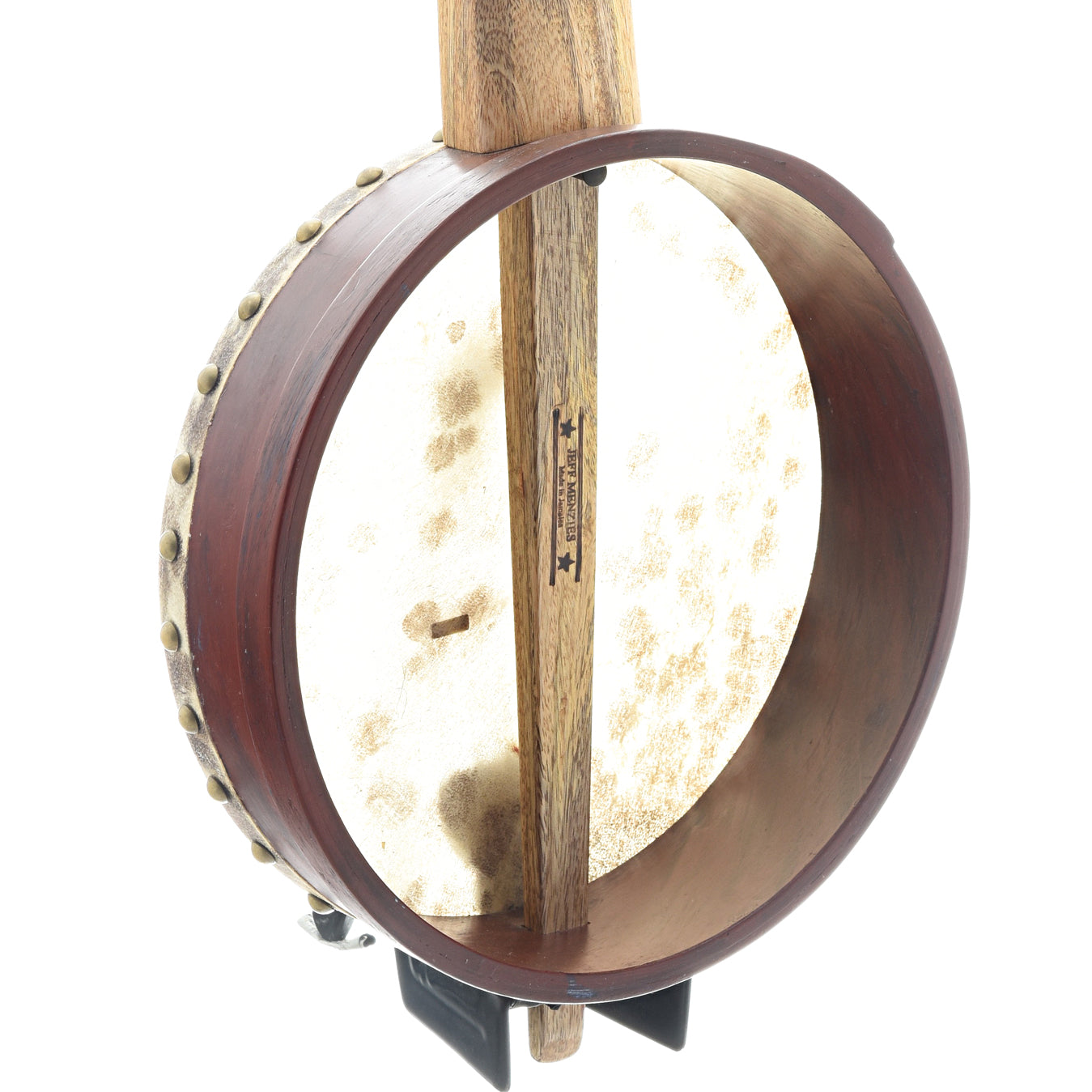 Image 10 of Menzies Fretless Tackhead Banjo, #402 - SKU# MTB51-402 : Product Type Open Back Banjos : Elderly Instruments