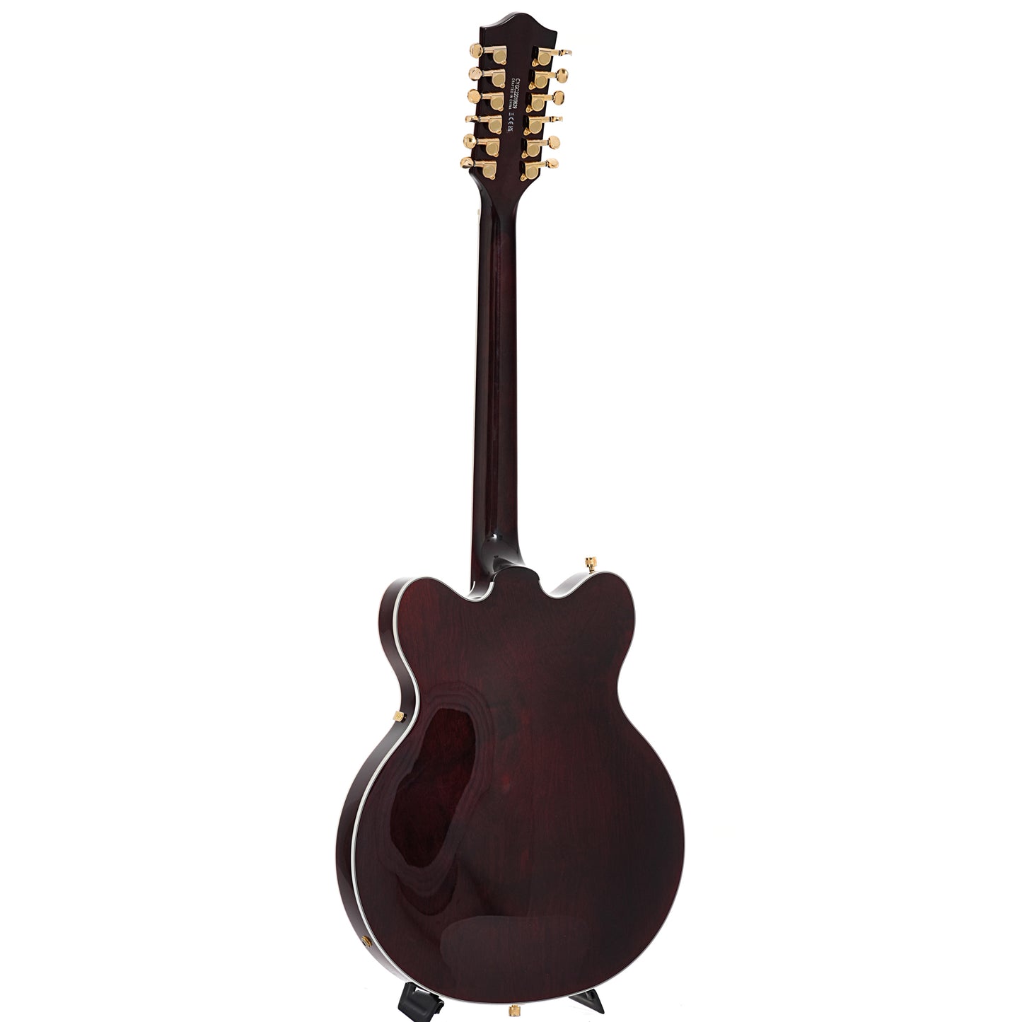 Gretsch G5422G-12 Electromatic Classic Hollow Body Double-Cut 12-String Electric Guitar, Walnut Stain