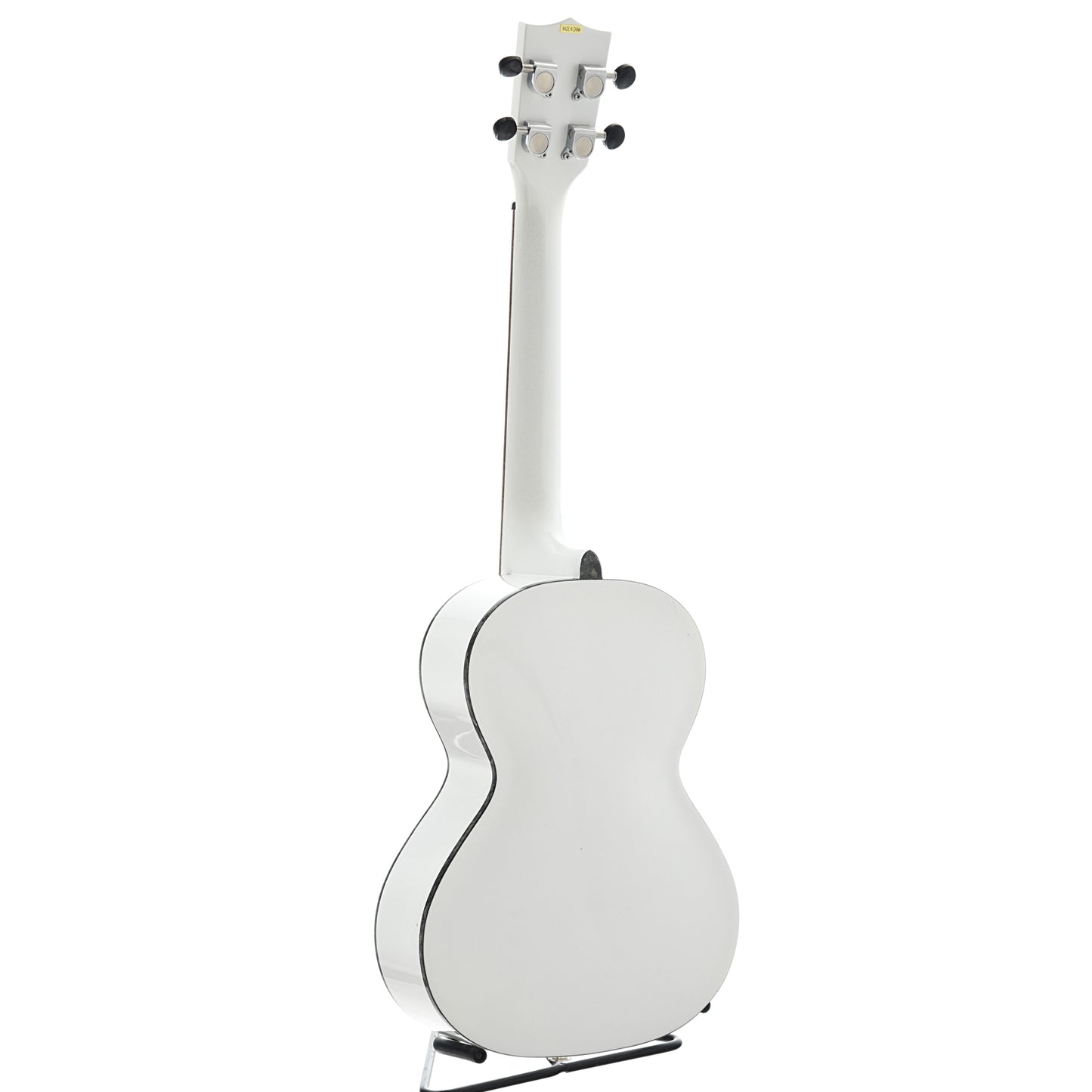 Image 10 of Kala KA-JTE/MTW Archtop Tenor Ukulele, Metallic White Finish - SKU# KAJMTW : Product Type Tenor Ukuleles : Elderly Instruments