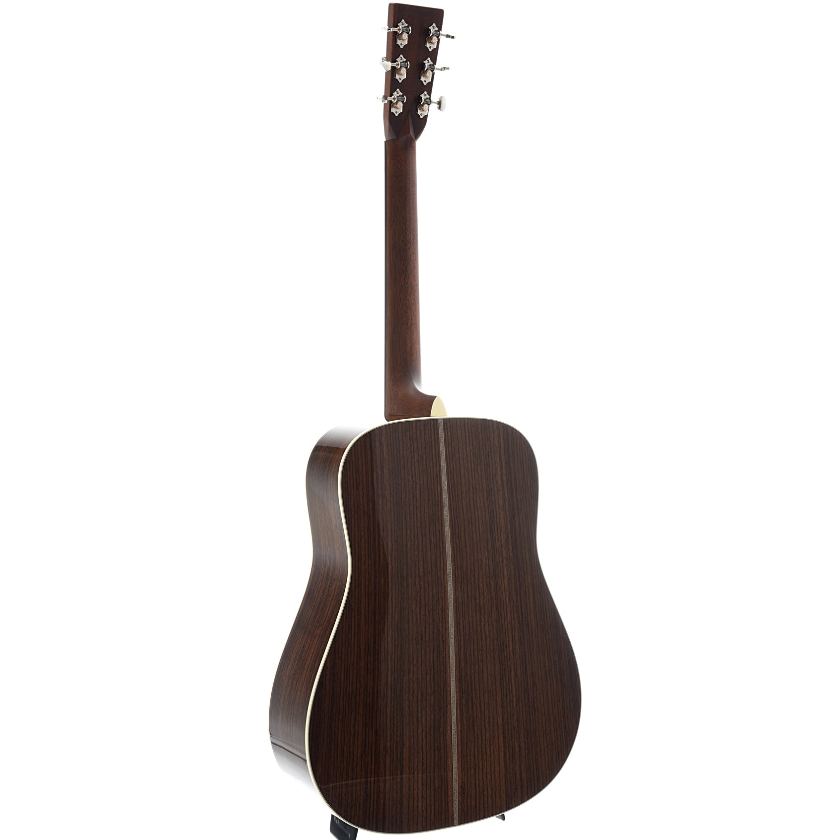 Full Back and Side of Martin HD-28 Sunburst Guitar