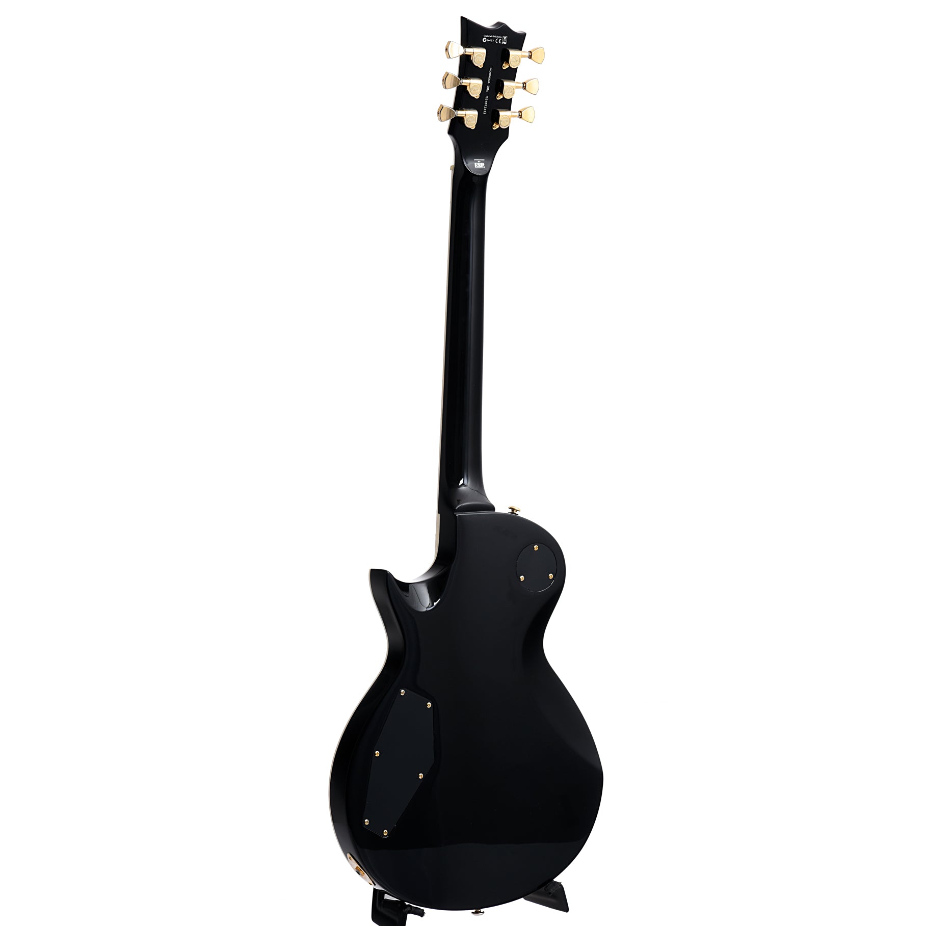 Full Back and Side of ESP LTD EC-256BLK Electric Guitar