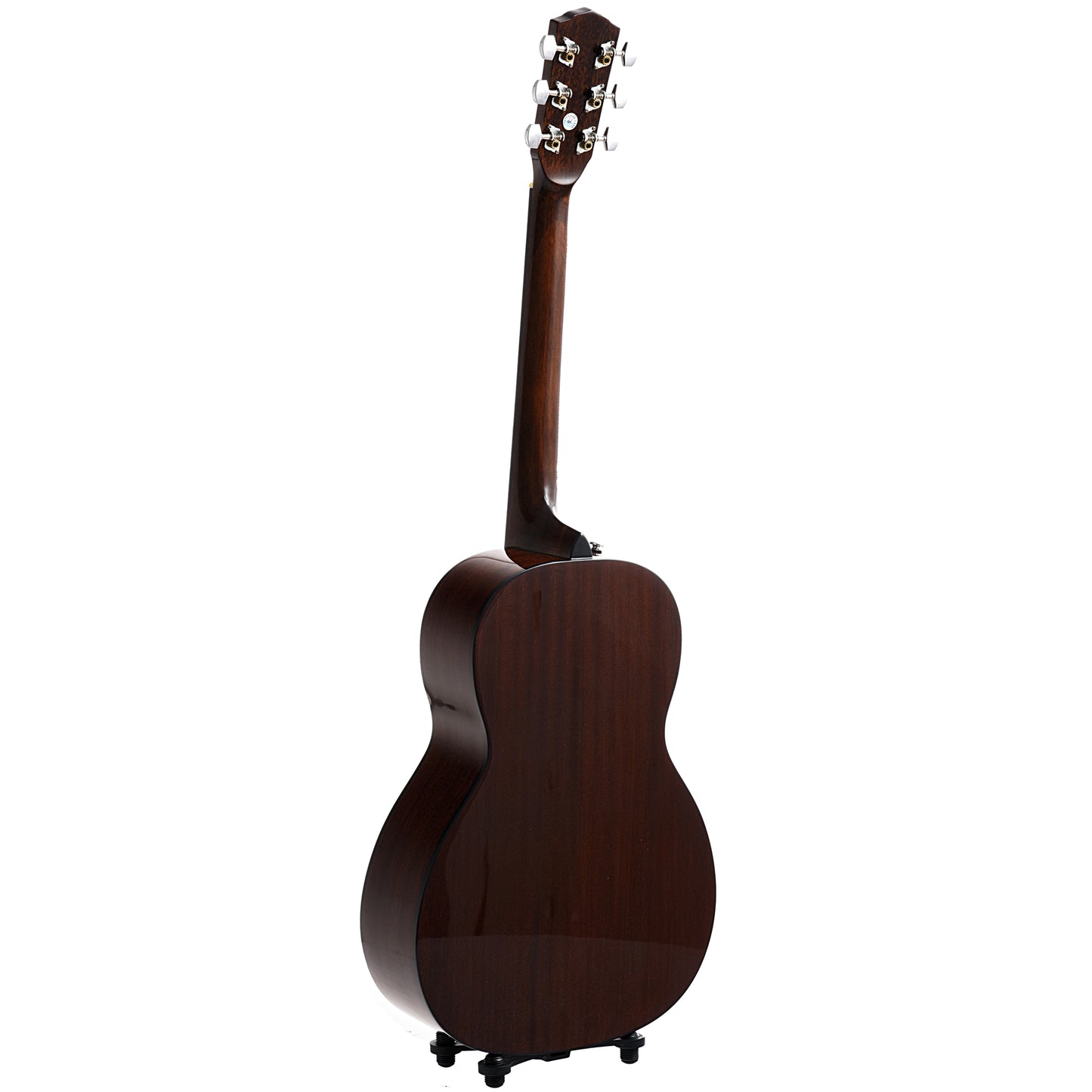 full back and side of Fender CP-60S Parlor Acoustic, Natural Finish