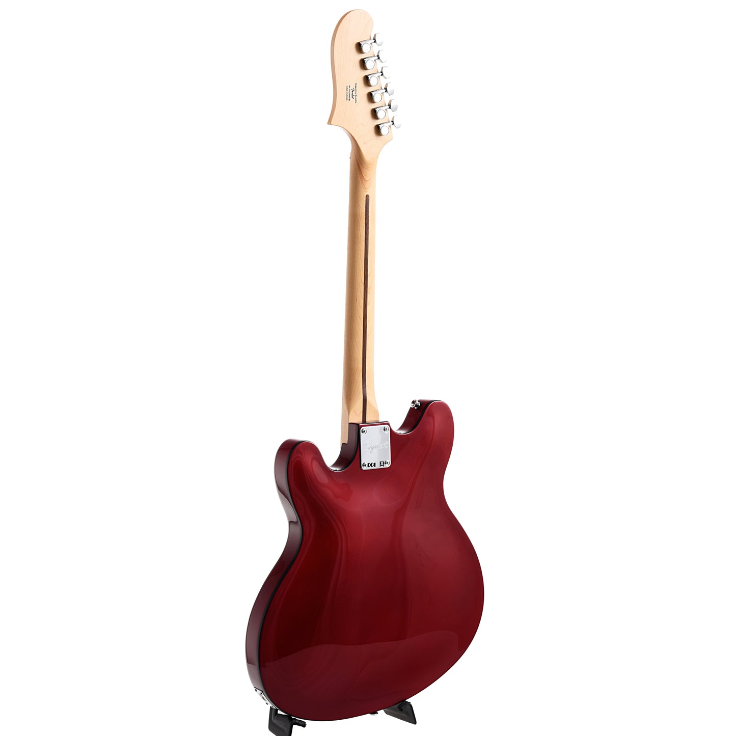 Image 12 of Squier Affinity Series Starcaster, Candy Apple Red - SKU# SAFSTAR-CAR : Product Type Hollow Body Electric Guitars : Elderly Instruments