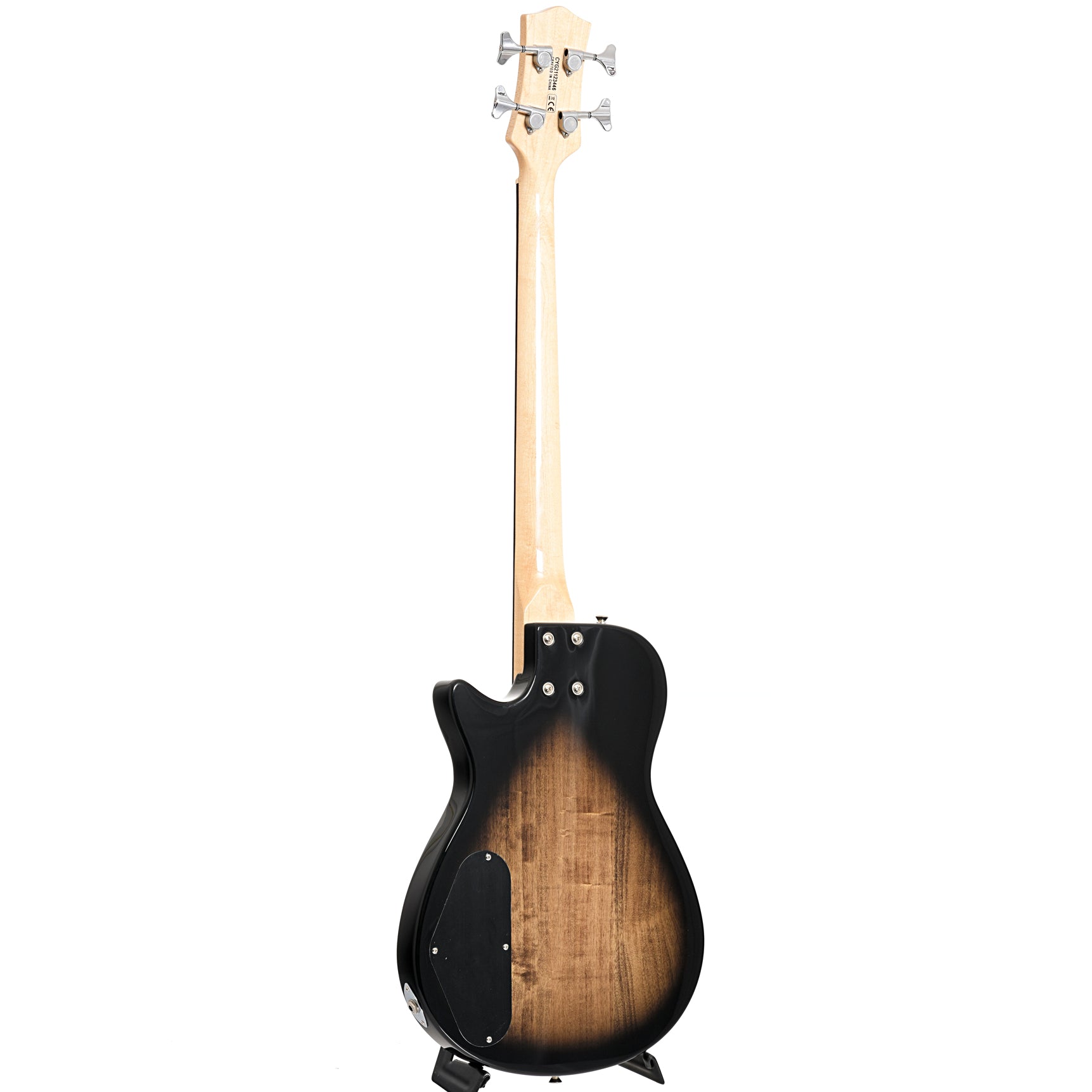 Image 12 of Gretsch G2220 Electromatic Junior Jet Bass II, Short Scale, Black Walnut - SKU# G2220-BF : Product Type Solid Body Bass Guitars : Elderly Instruments