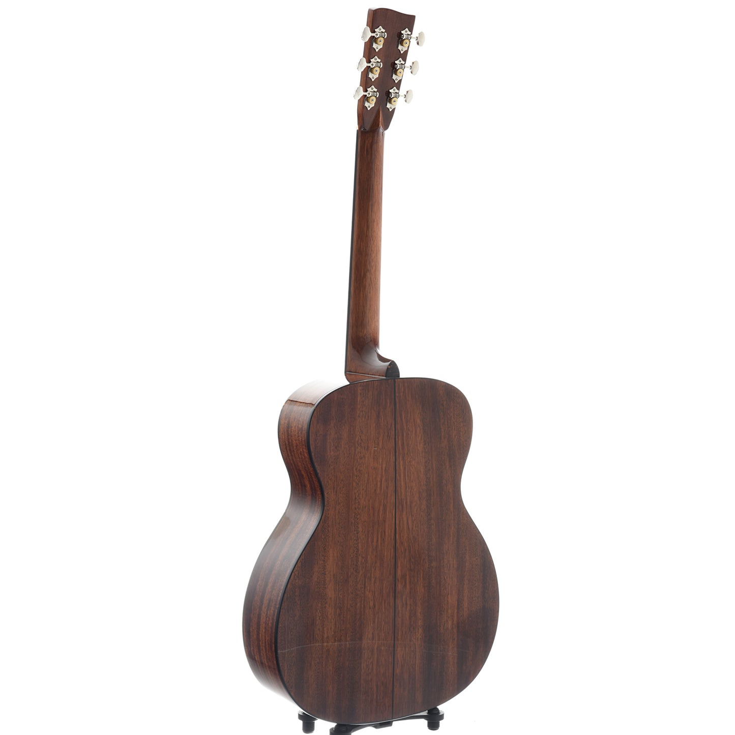 Full Back and Side of Recording King RO-318 Mahogany 000 Acoustic Guitar