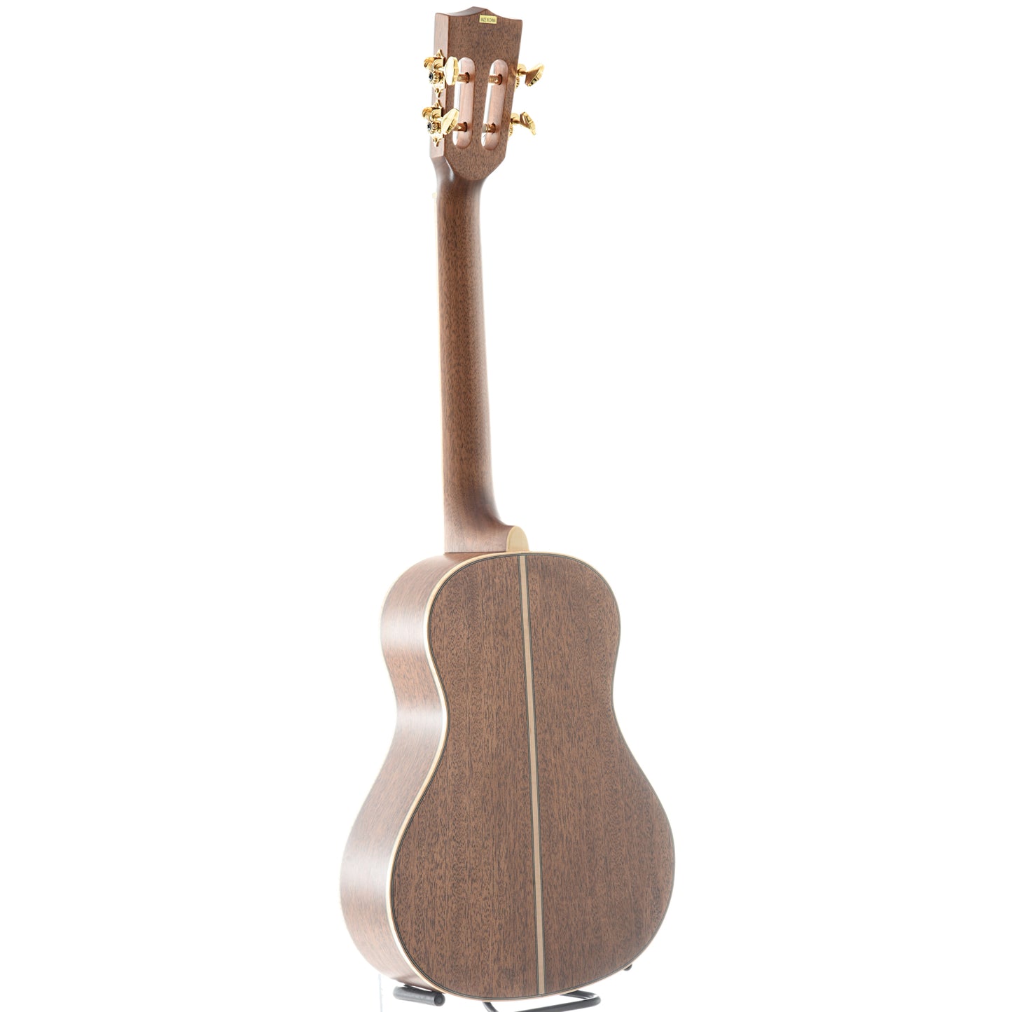 Full Back and Side of Kala KA-AMHG-ST All Solid Mahogany Tenor XL Ukulele