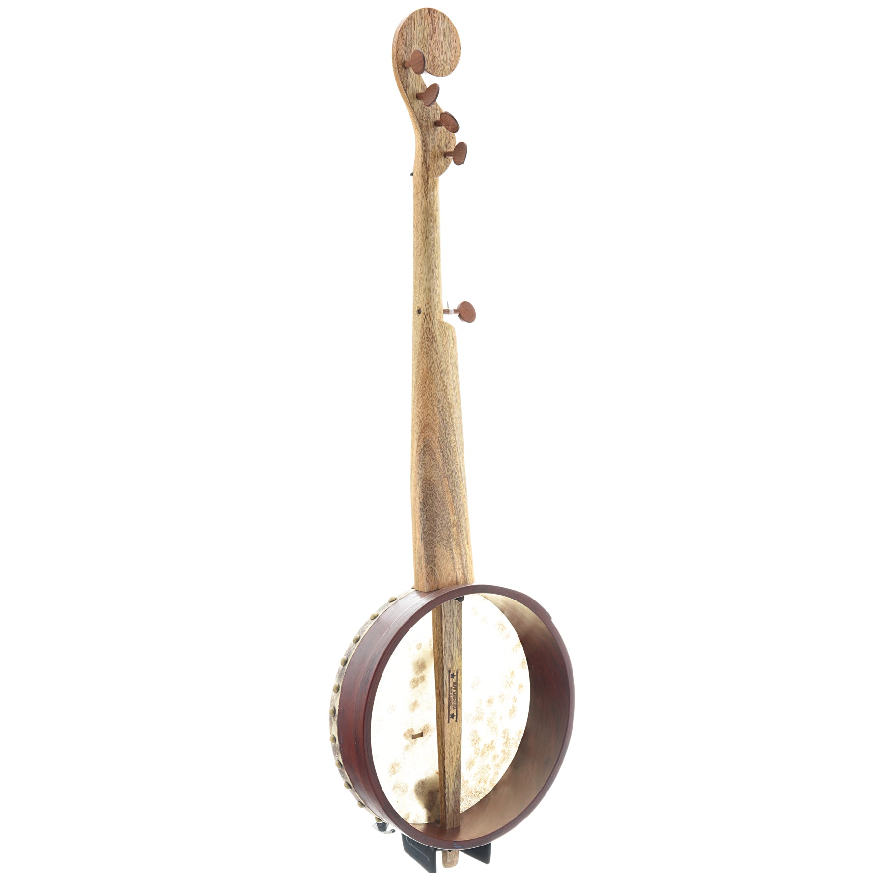 Image 11 of Menzies Fretless Tackhead Banjo, #402 - SKU# MTB51-402 : Product Type Open Back Banjos : Elderly Instruments