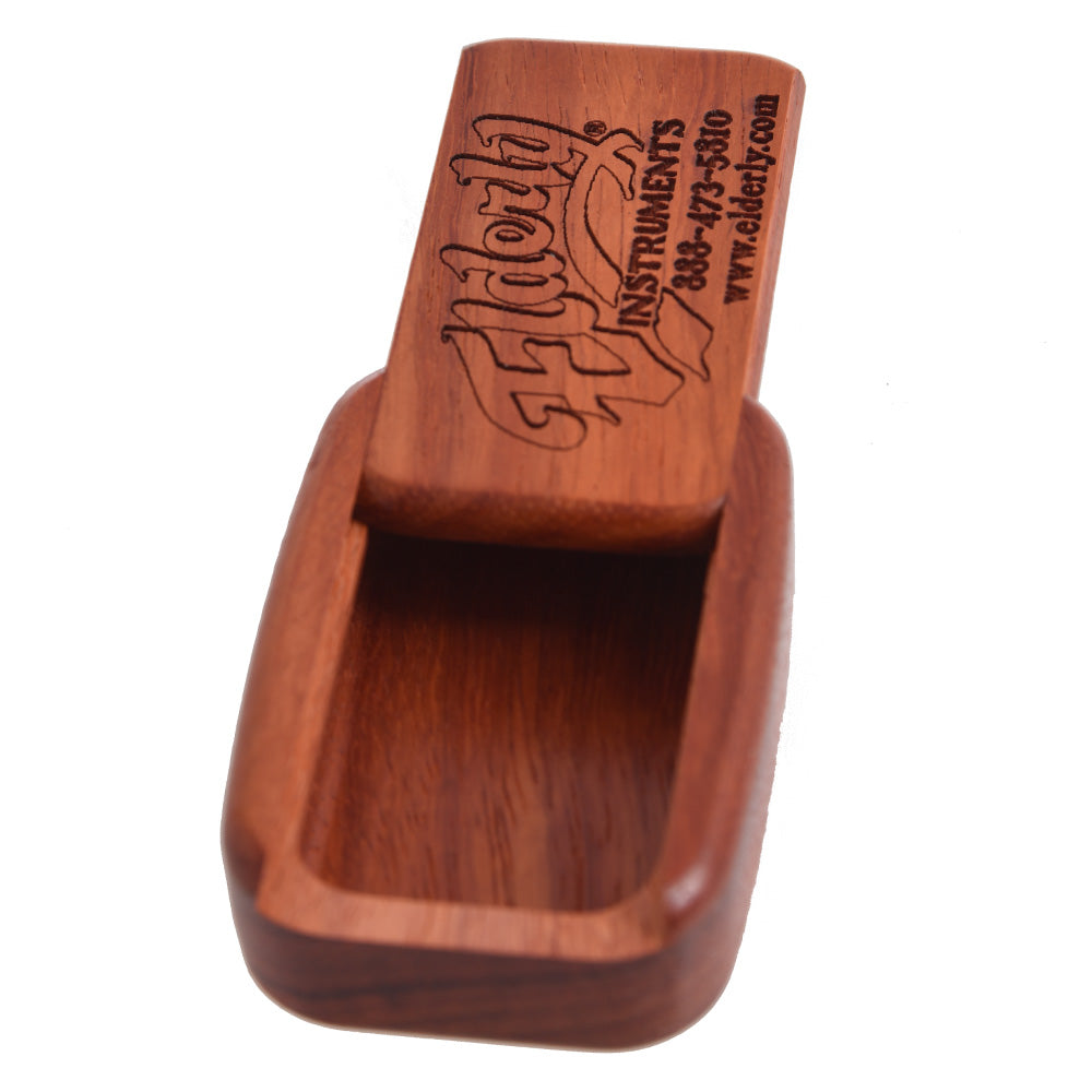 Front of Elderly Instruments Finger Pick Box Open