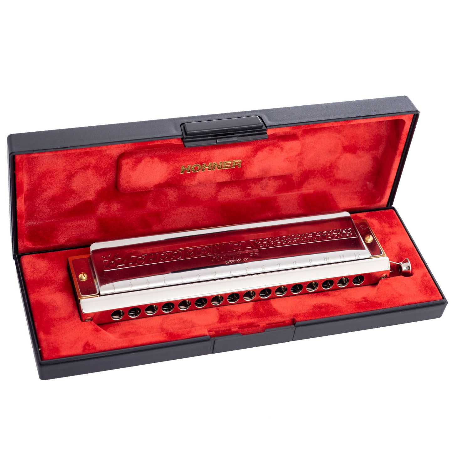 Image 3 of Hohner 280 64 Chromonica Chromatic Harmonica - SKU# HO280 : Product Type Harmonicas : Elderly Instruments