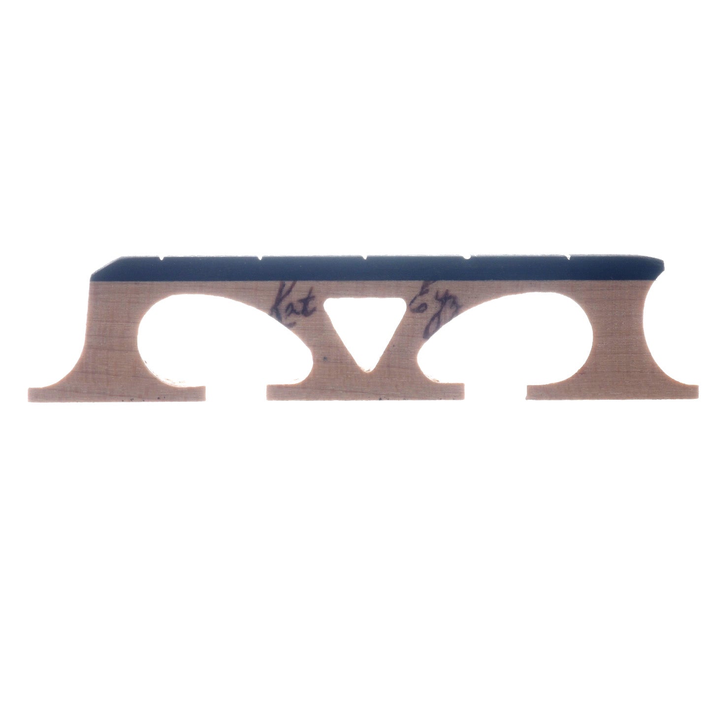 Image 2 of Kat Eyz Old Wood Banjo Bridge, Crowe Spaced, 5/8" High - SKU# KEBB1-CR-5/8 : Product Type Accessories & Parts : Elderly Instruments