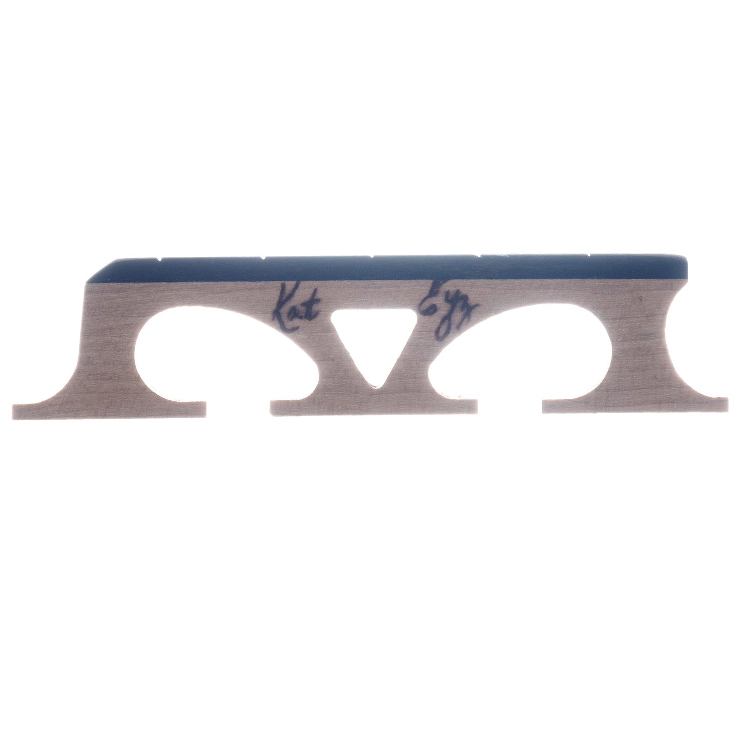 Image 2 of Kat Eyz Old Wood Banjo Bridge, Crowe Spaced, .656" High - SKU# KEBB1-CR-656 : Product Type Accessories & Parts : Elderly Instruments