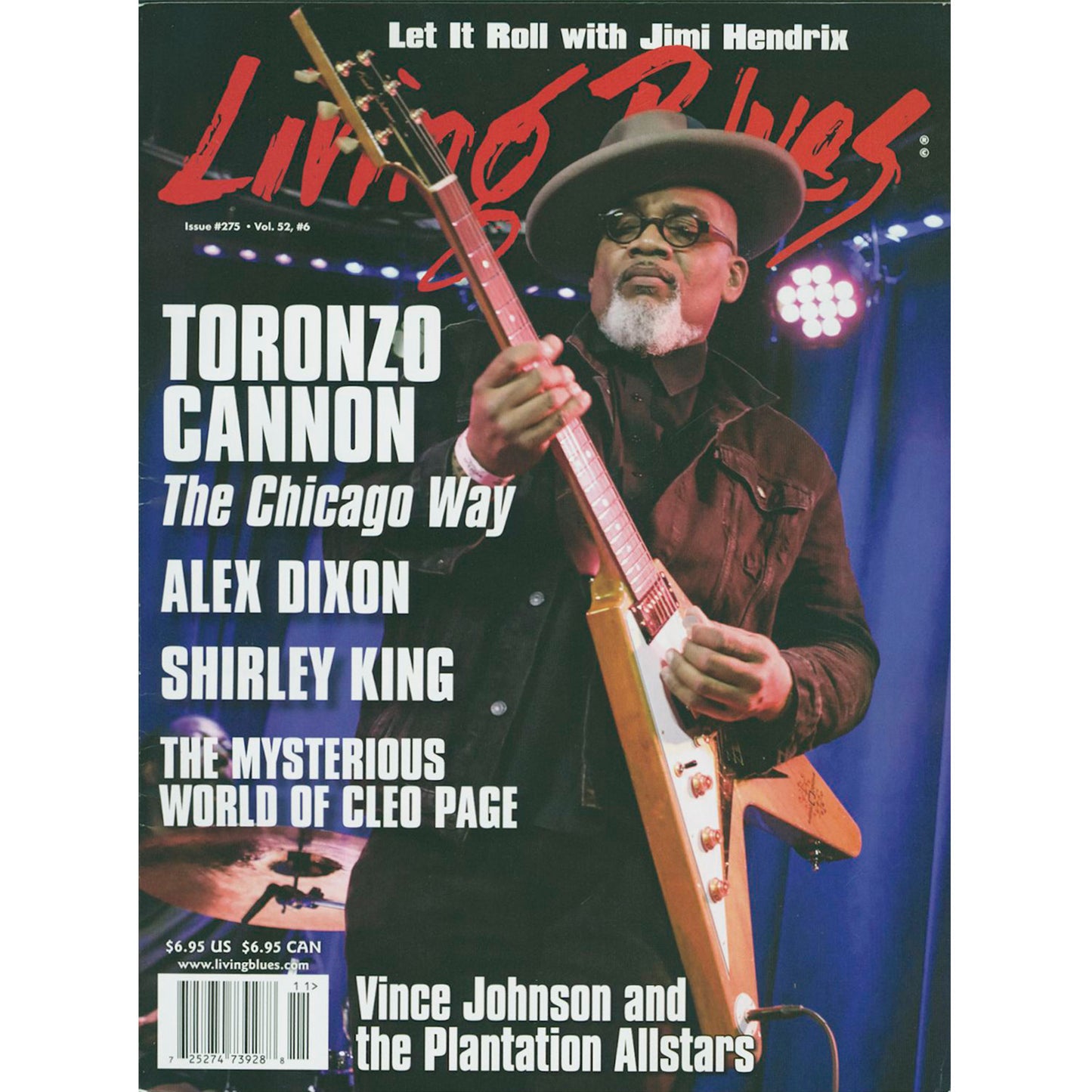 Image 1 of Living Blues Magazine - November 2021 Issue - SKU# LB-202111 : Product Type Media : Elderly Instruments