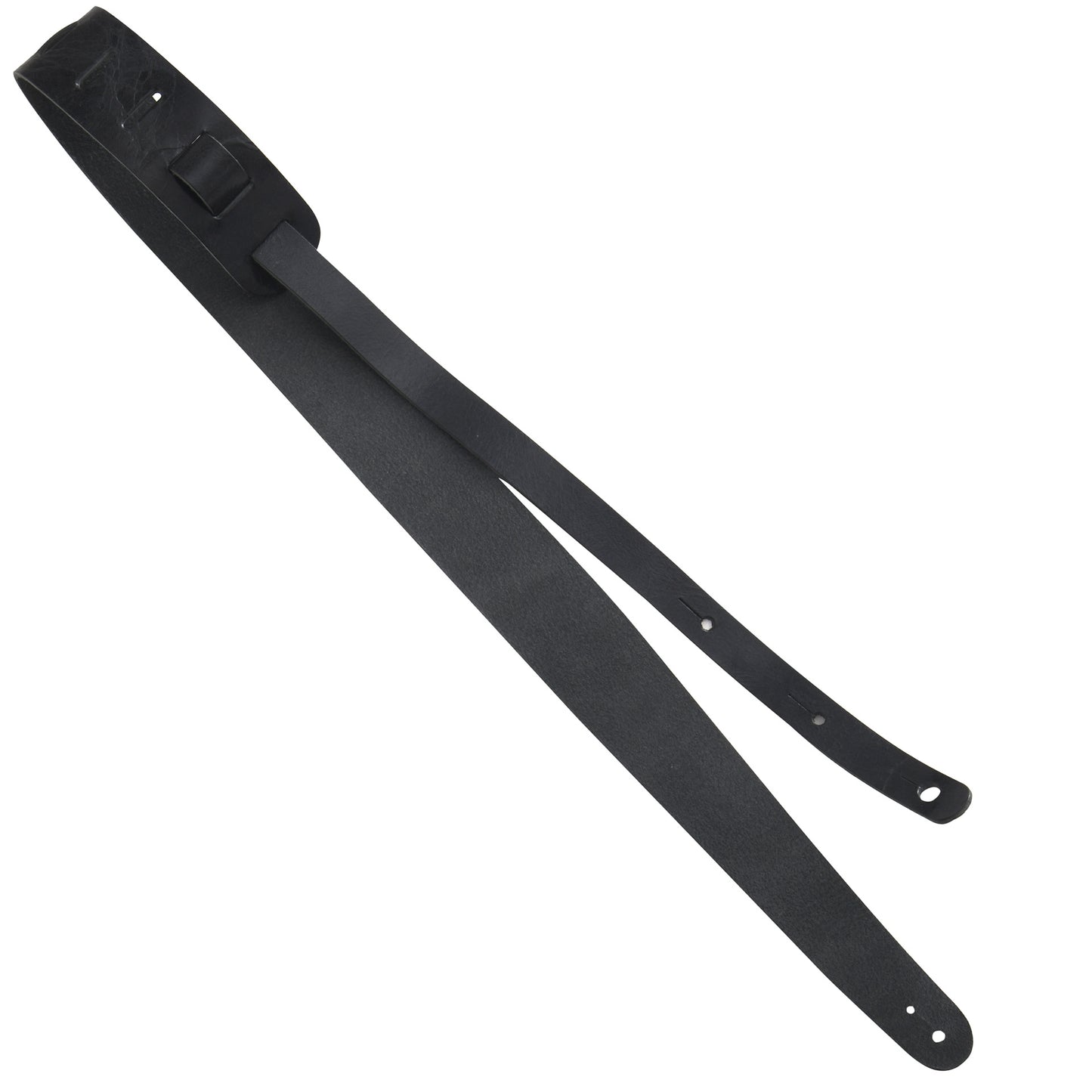 Image 2 of MARTIN VINTAGE LEATHER GUITAR STRAP, BLACK - SKU# MVLS-BLK : Product Type Accessories & Parts : Elderly Instruments
