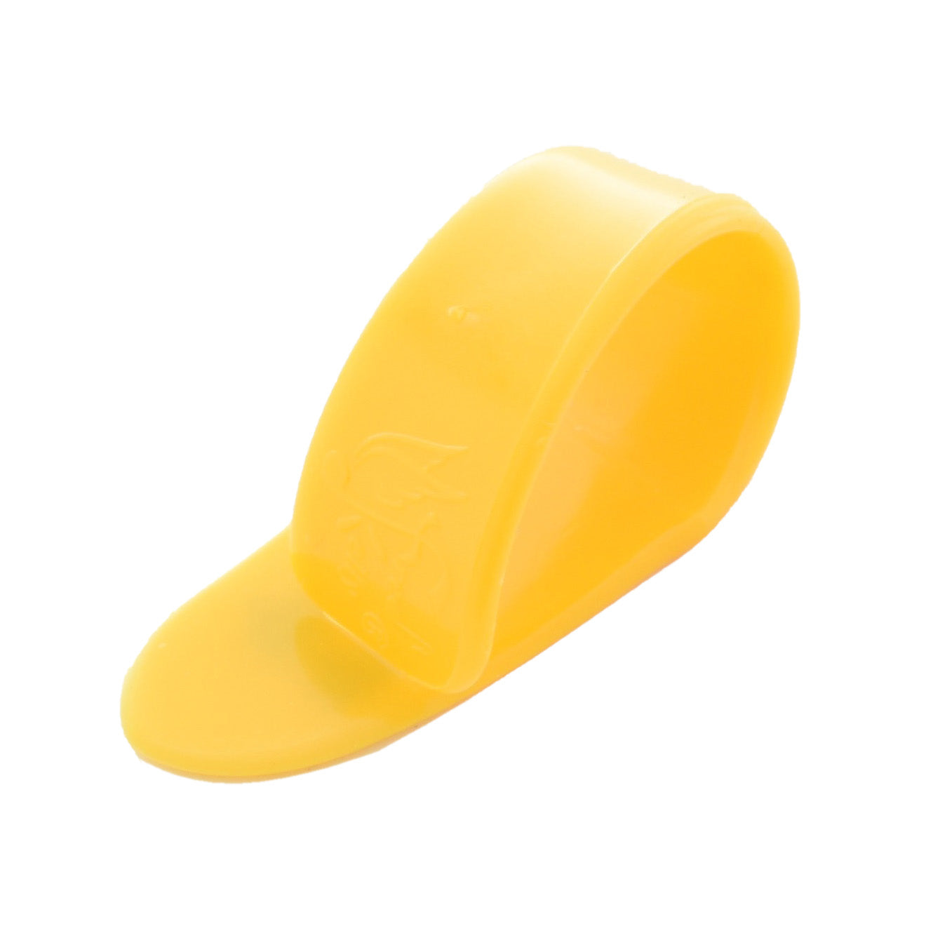 Back of Fred Kelly Delrin Thin/Light Gauge "Slick Pick" Thumbpick