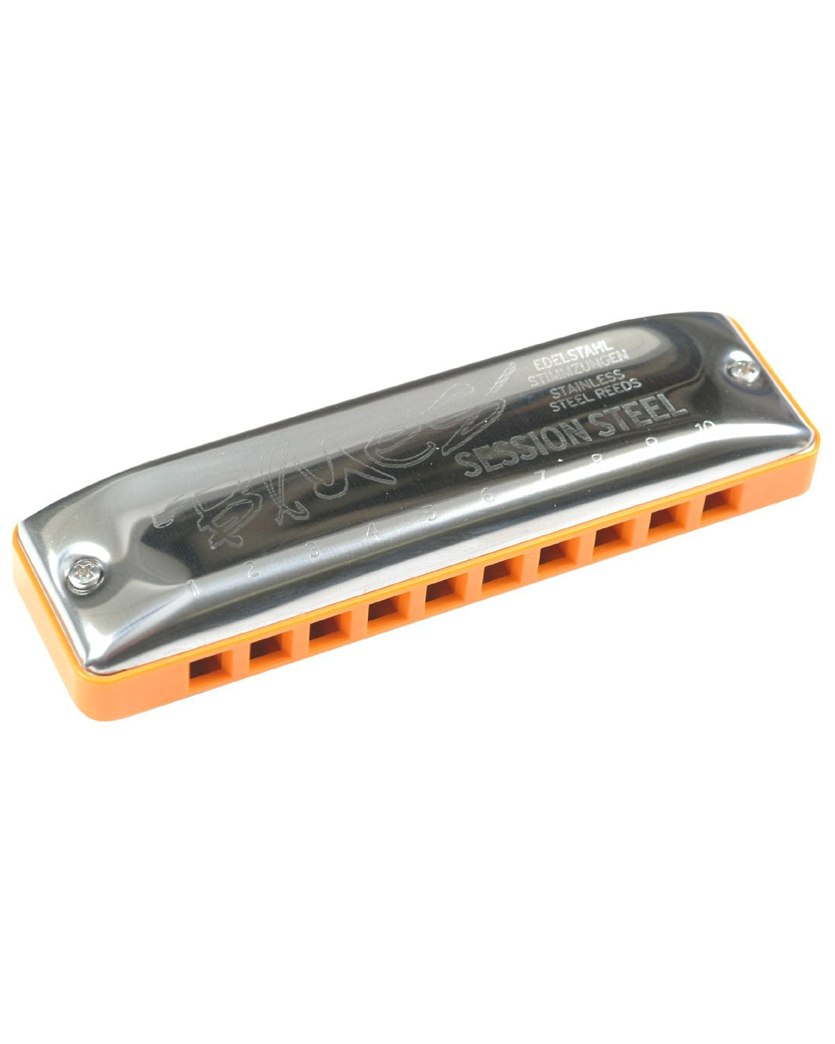 Image 1 of Seydel Blues Session Steel Harmonica (various keys) - SKU# SESS-E : Product Type Harmonicas : Elderly Instruments