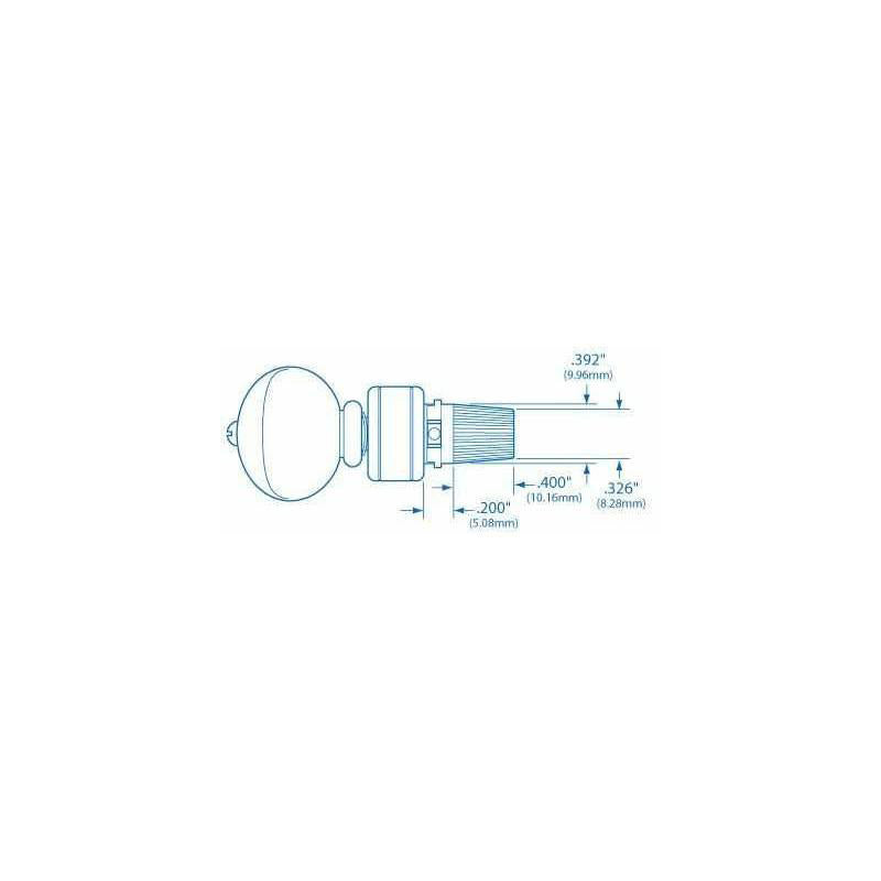 Diagram of Waverly Banjo 5th String Peg, Planetary Gears