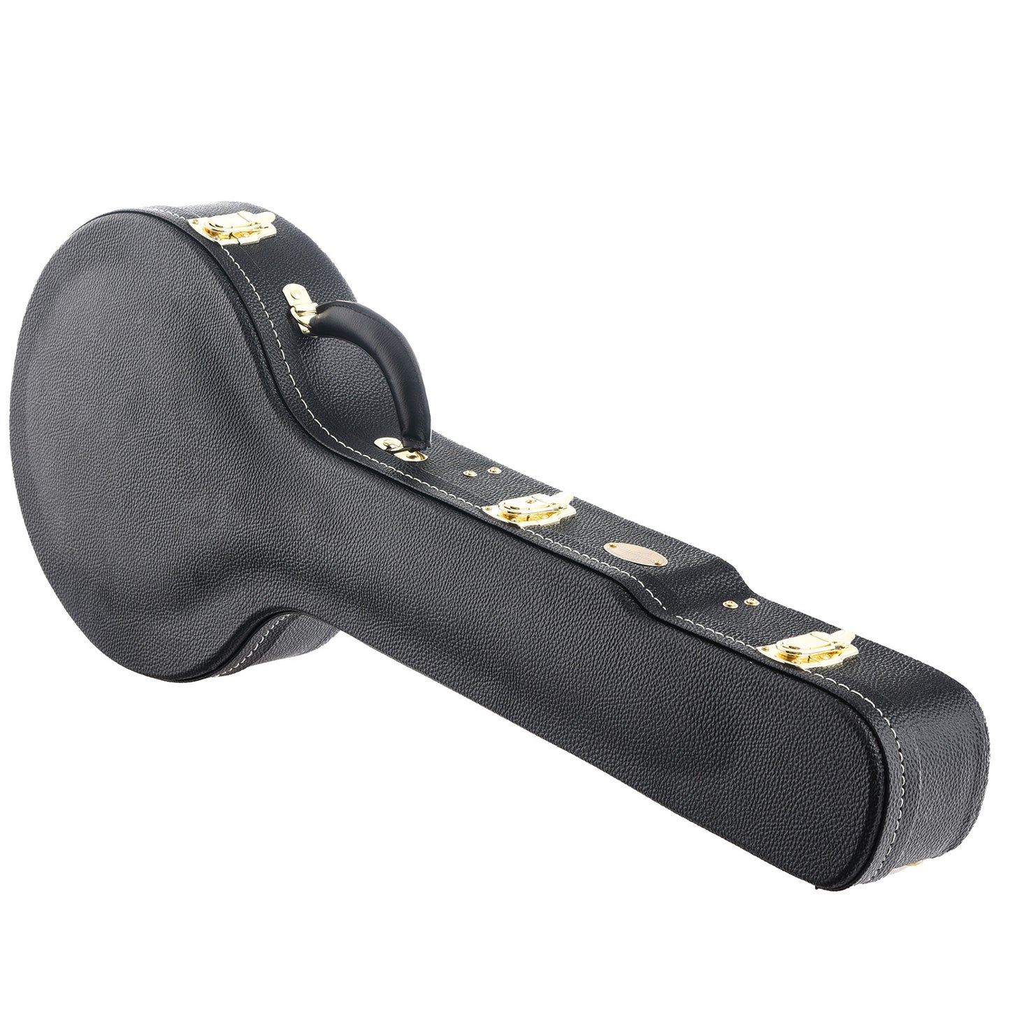 Image 13 of Ome Flora 11" Openback Banjo & Case, Curly Maple, Dark Stain - SKU# FLORA-CMPL11DK : Product Type Open Back Banjos : Elderly Instruments