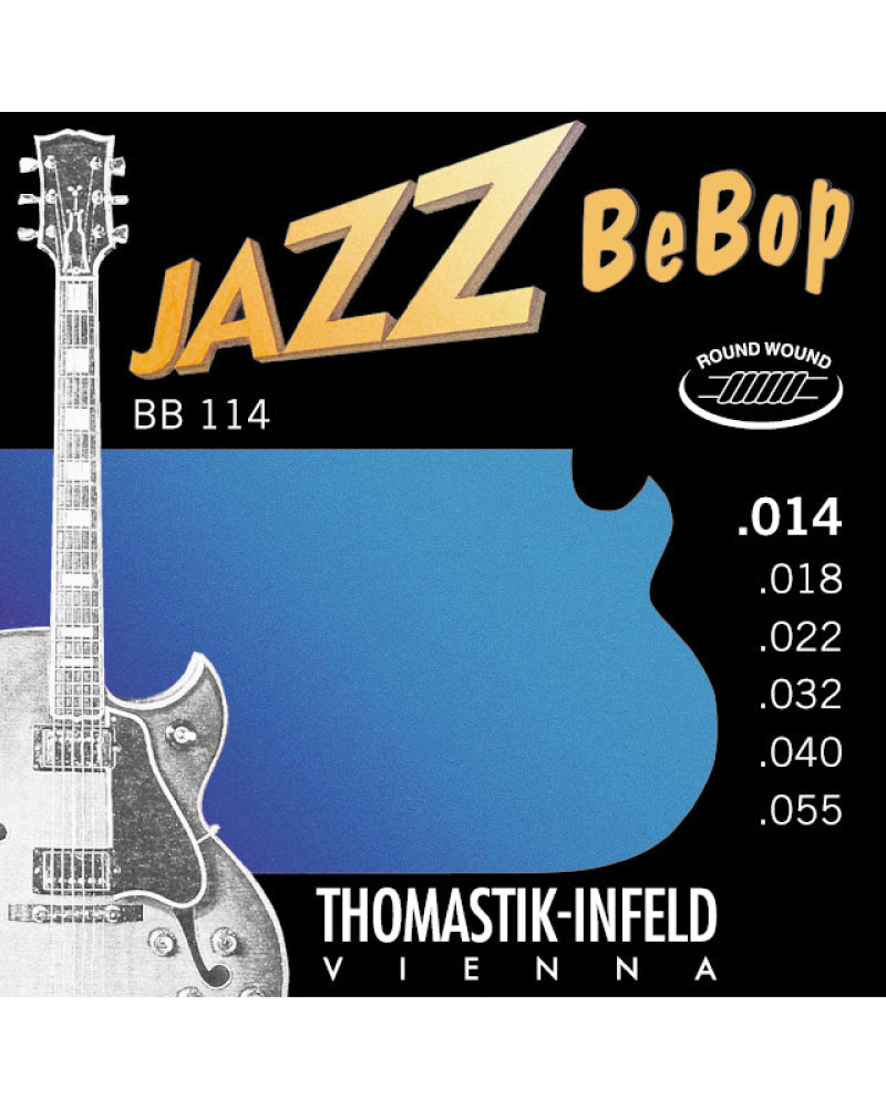Thomastik Infeld BB114 Roundwound Jazz Bebop Series Medium 6-String El –  Elderly Instruments