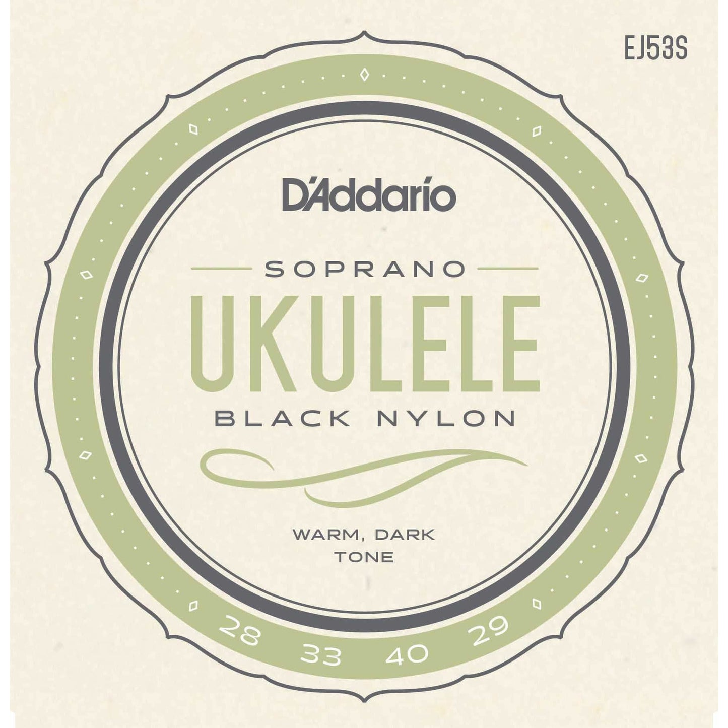 Image 2 of D'Addario EJ53S Pro-Arte Rectified Black Nylon Soprano Ukulele Strings - SKU# EJ53S : Product Type Strings : Elderly Instruments