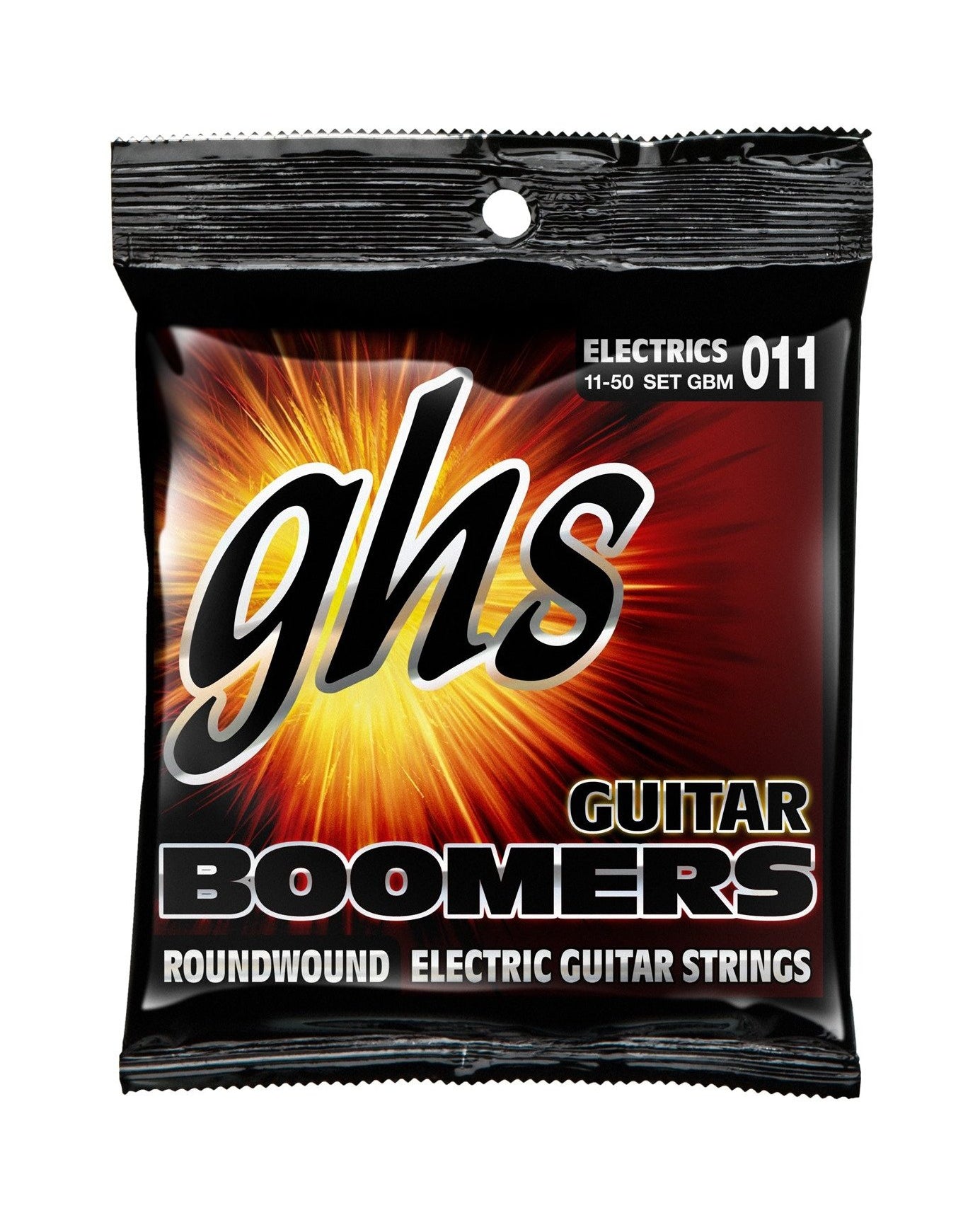 Image 1 of GHS GBM Boomers Nickel-Plated Steel Medium Gauge Electric Guitar Strings - SKU# GBM : Product Type Strings : Elderly Instruments