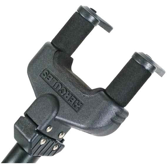 Image 2 of Hercules GS414BPLUS Plus Series Universal AutoGrip Guitar Stand - SKU# GS414B : Product Type Accessories & Parts : Elderly Instruments