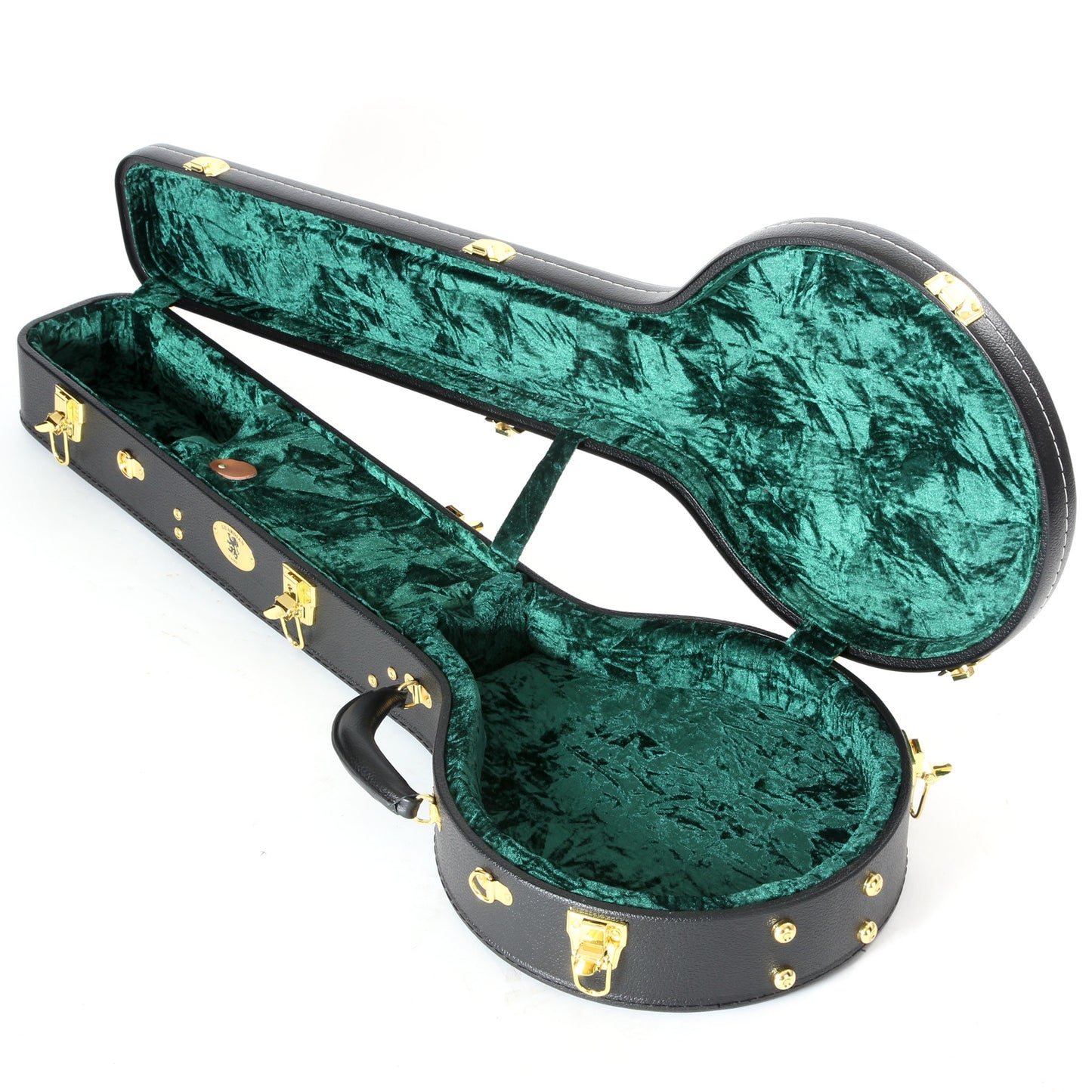 Full Inside and Side of Guardian Vintage 11" Openback Banjo Case