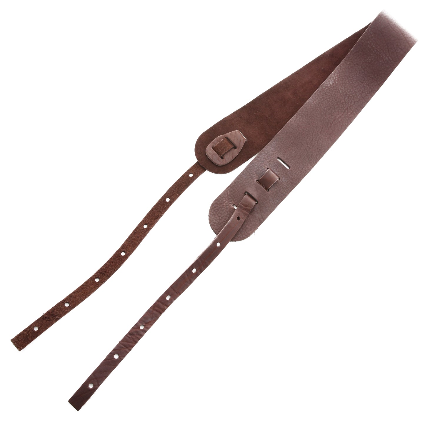 Front of LAKOTA LEATHERS 3" BANJO NON-CRADLE STRAP, MAHOGANY