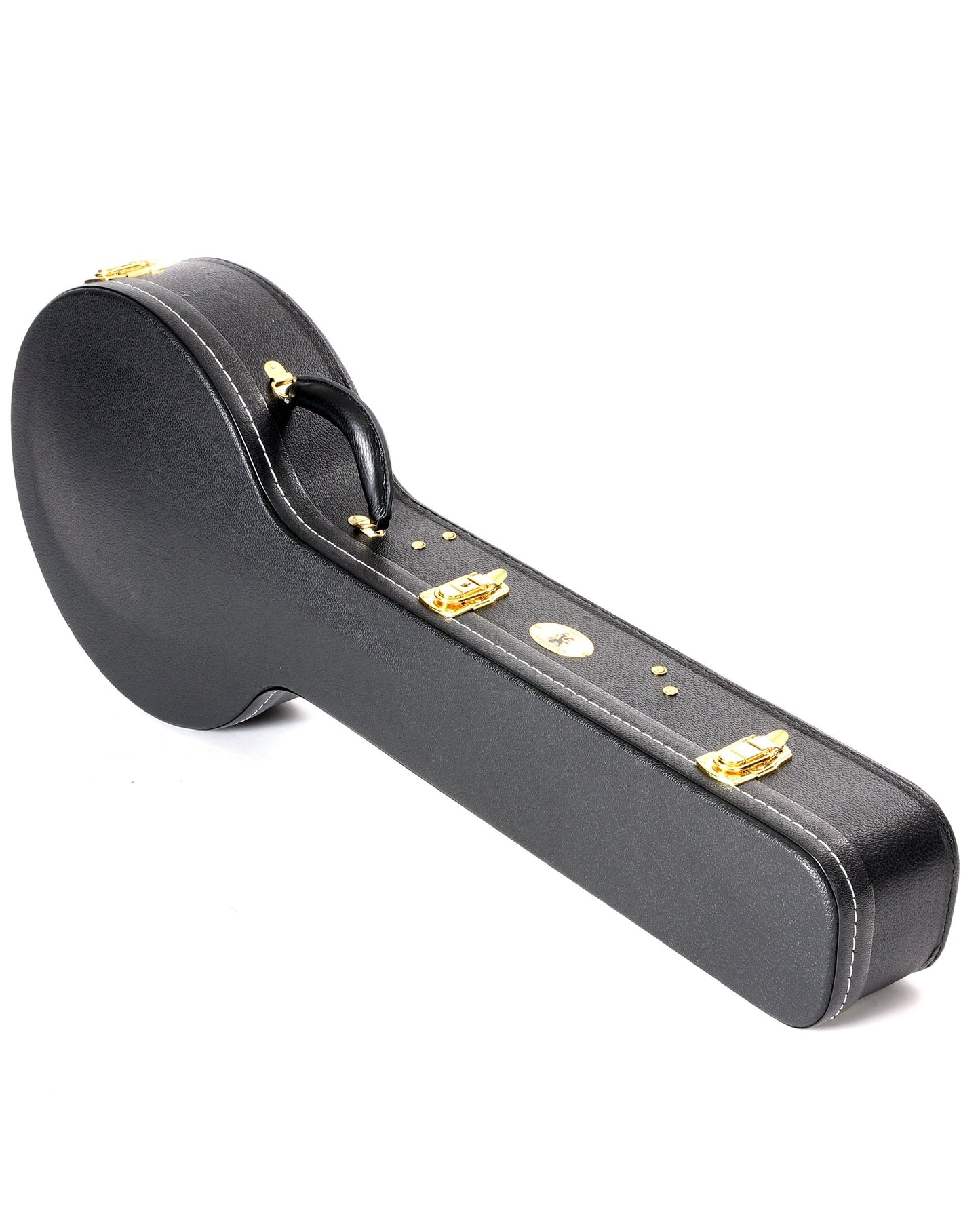 Full Front and Side of Guardian Vintage Resonator Banjo Case