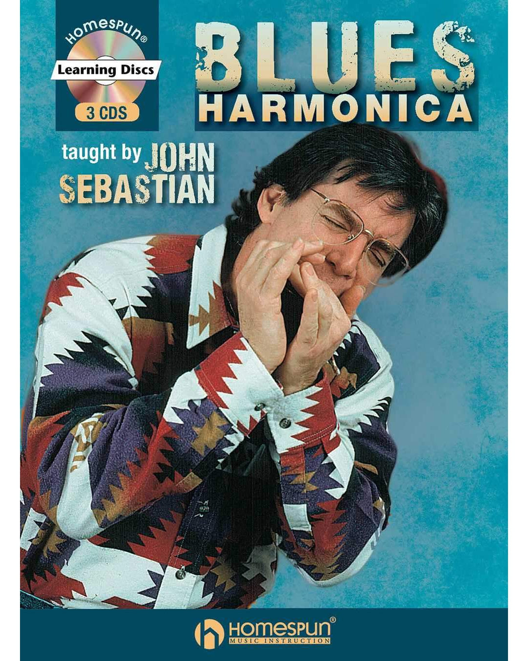 Image 1 of Blues Harmonica with John Sebastian - SKU# 300-658 : Product Type Media : Elderly Instruments
